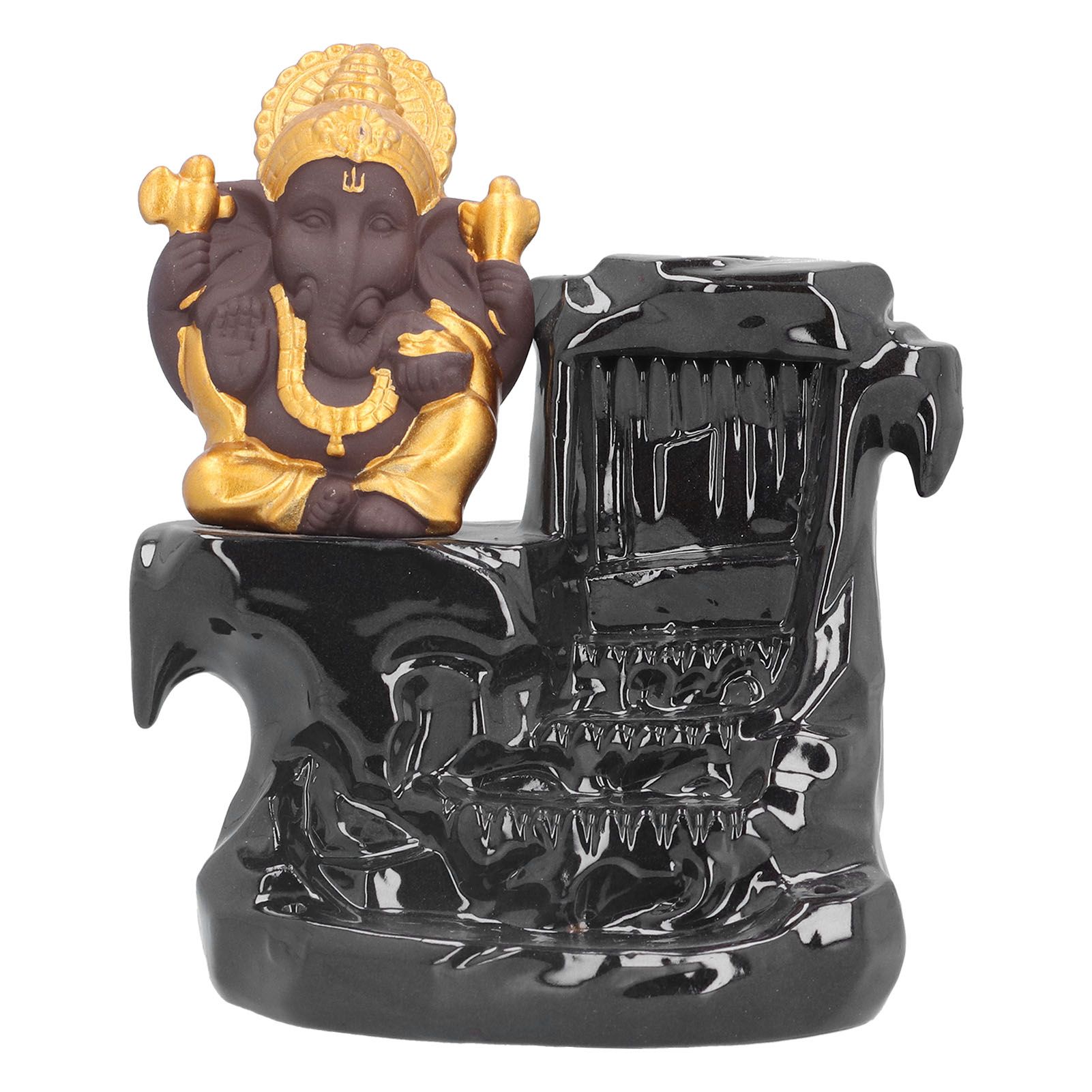Backflow Incense Burner Desktop Waterfall Incense Holder Ornament for Sauna view 9