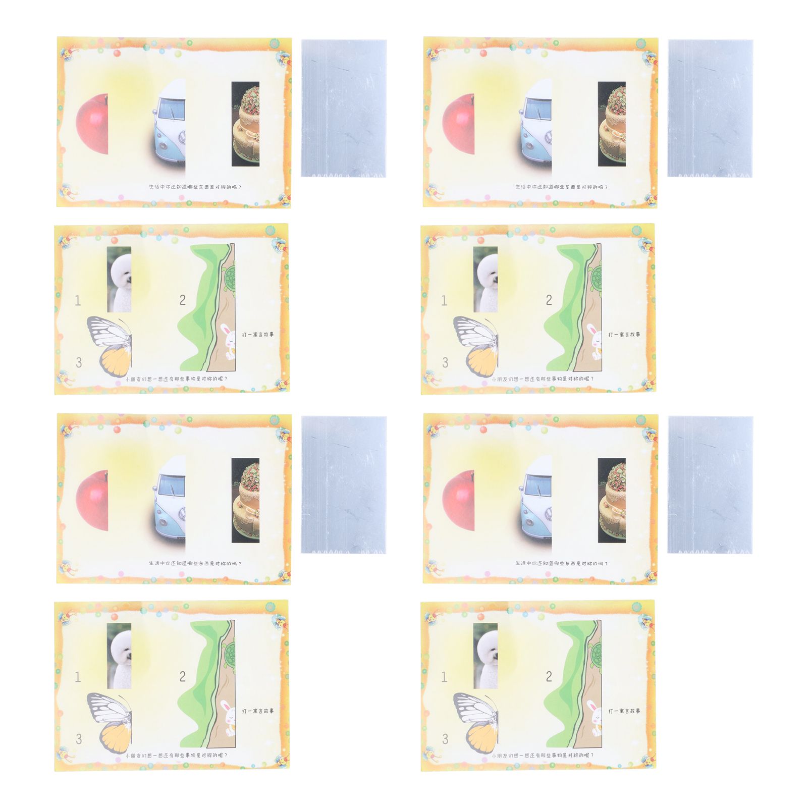 4Set Scientific Experiment Mold DIY Optical Plane Mirror Teaching Tool for view 2