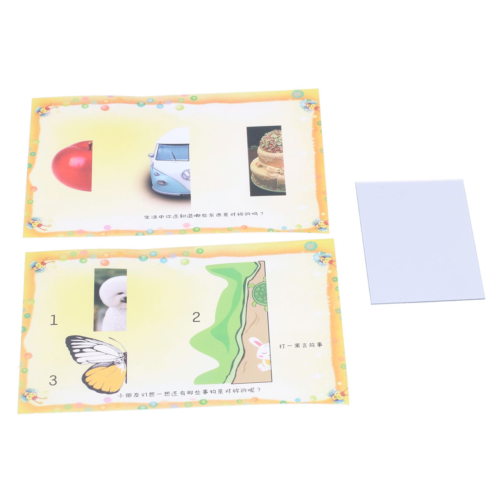 4Set Scientific Experiment Mold DIY Optical Plane Mirror Teaching Tool for view 5