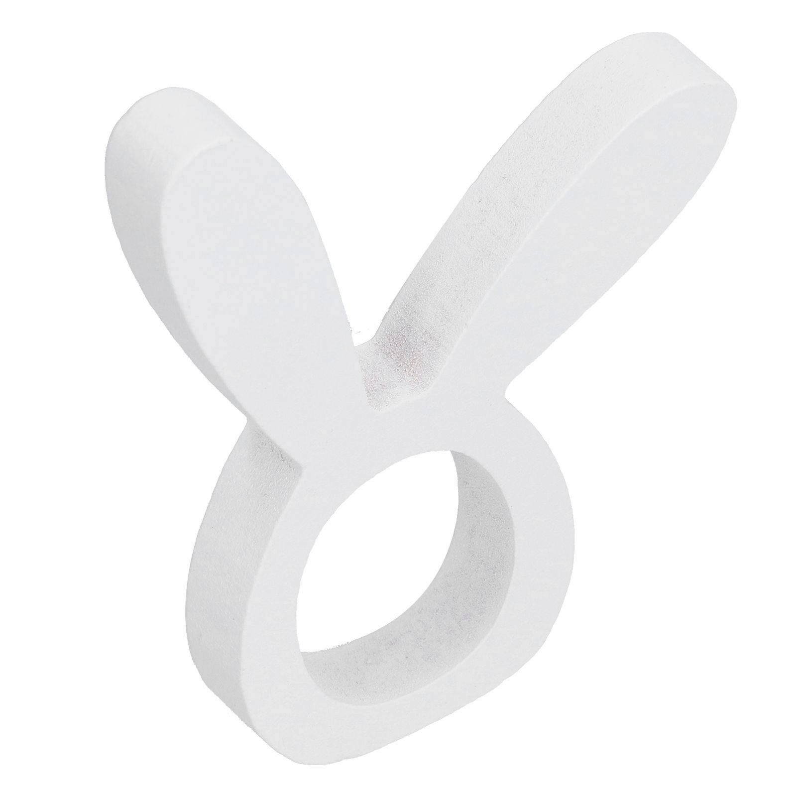 Wooden Napkin Holder Modern Lightweight Rabbit Shape Durable Easter Napkin view 3