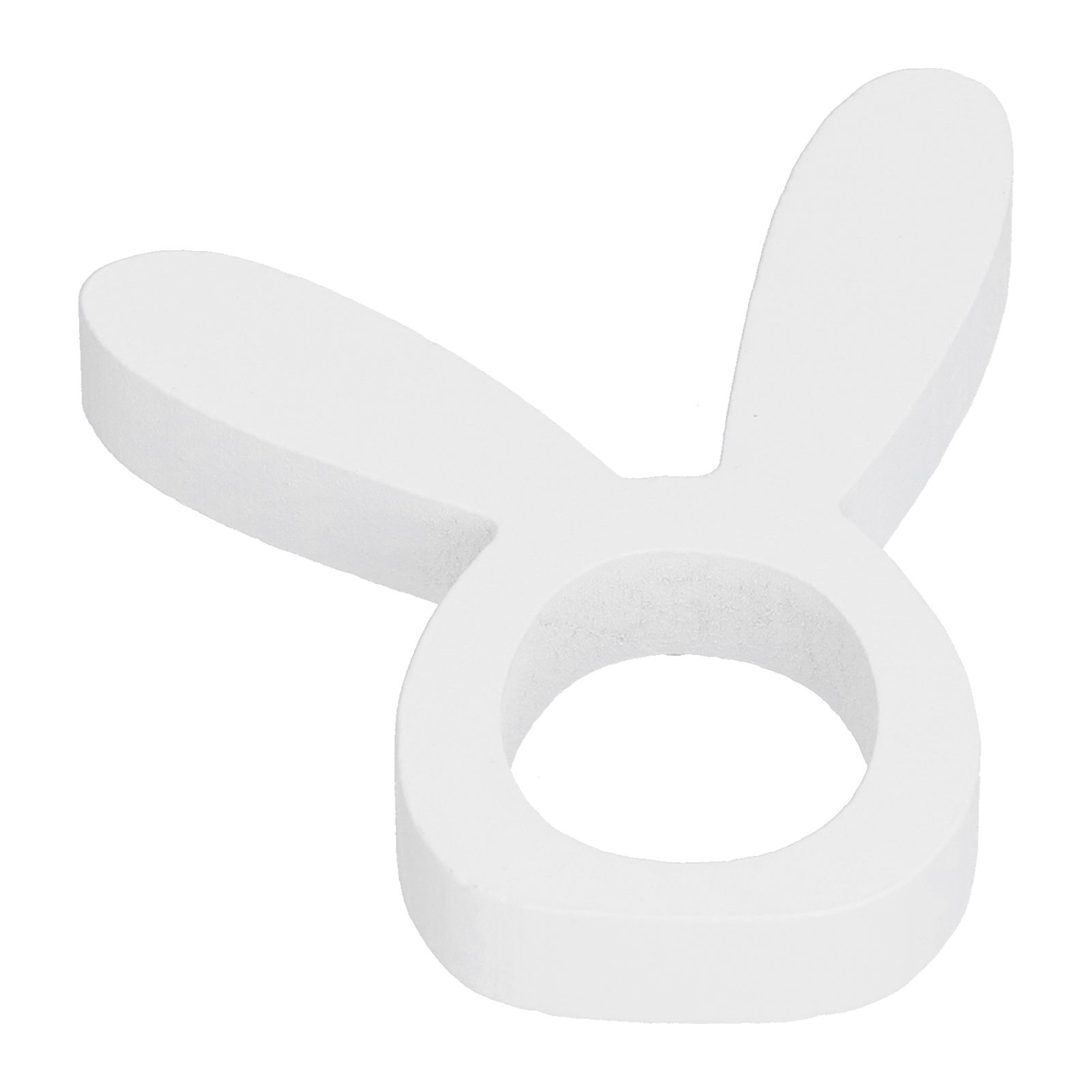 Wooden Napkin Holder Modern Lightweight Rabbit Shape Durable Easter Napkin view 4