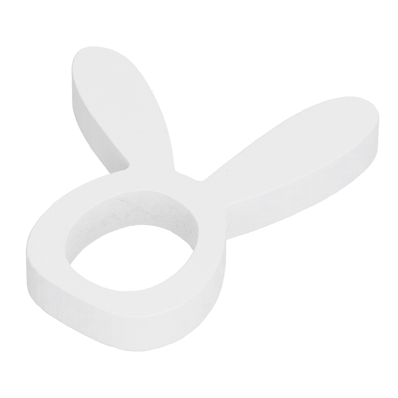 Wooden Napkin Holder Modern Lightweight Rabbit Shape Durable Easter Napkin view 5
