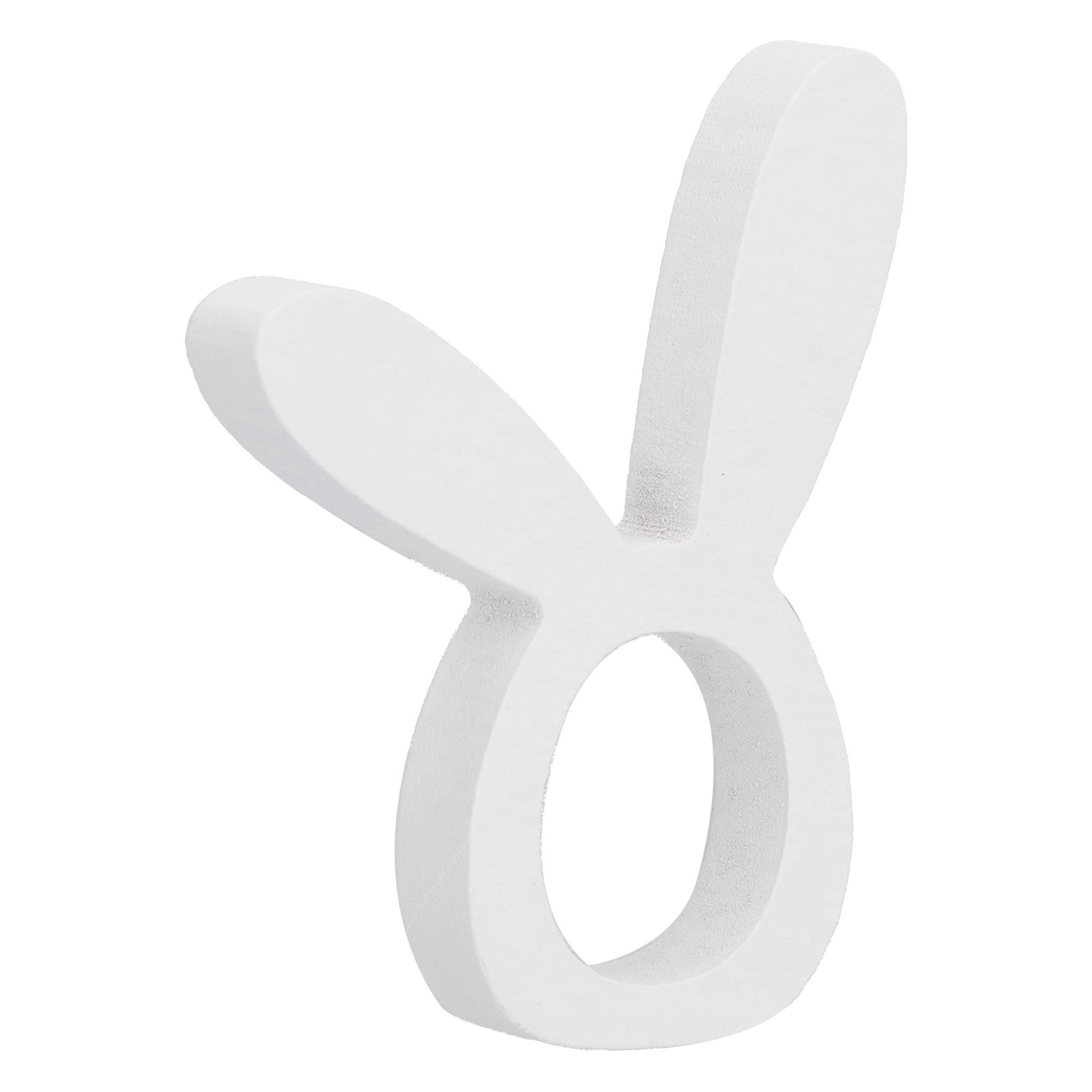 Wooden Napkin Holder Modern Lightweight Rabbit Shape Durable Easter Napkin view 6