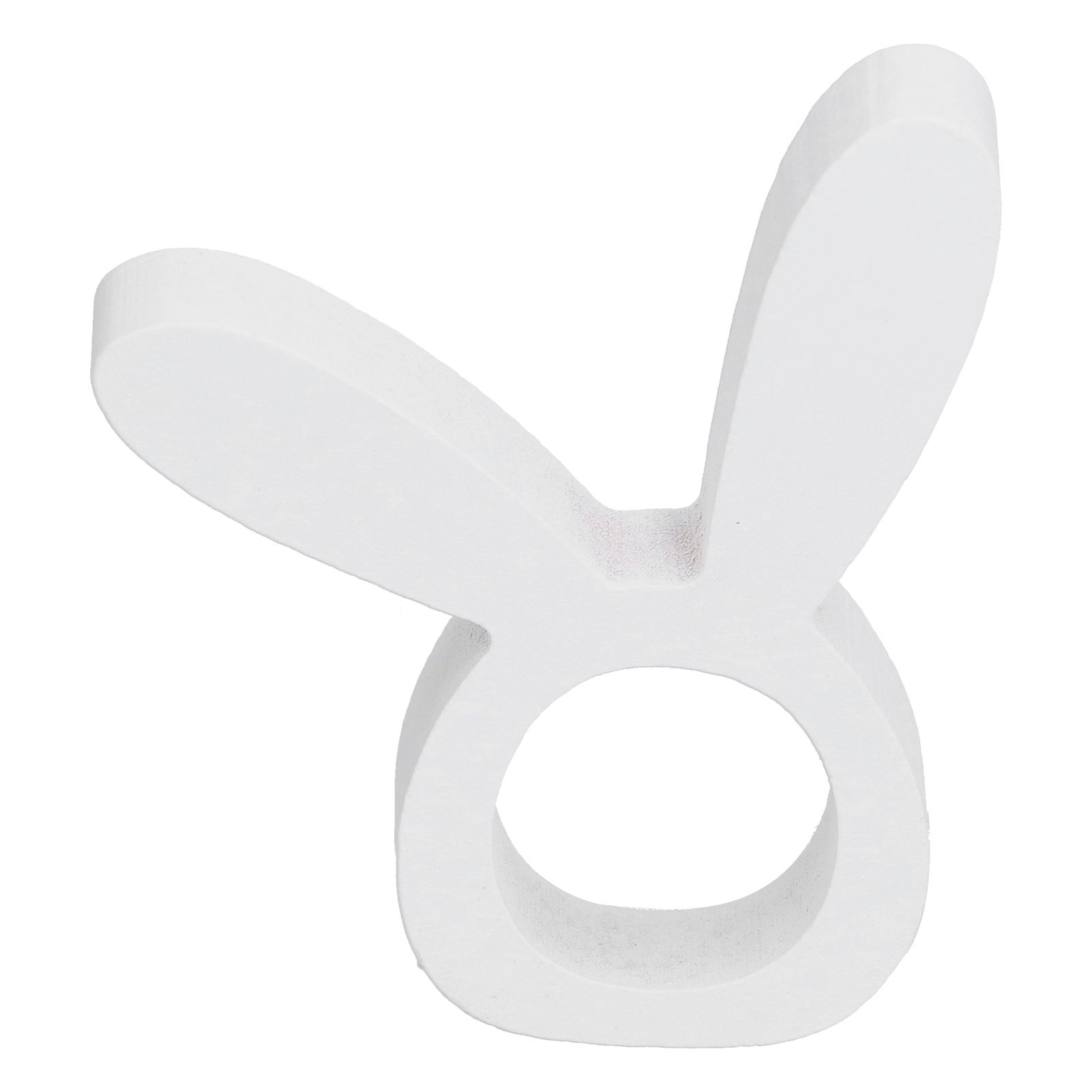 Wooden Napkin Holder Modern Lightweight Rabbit Shape Durable Easter Napkin view 8