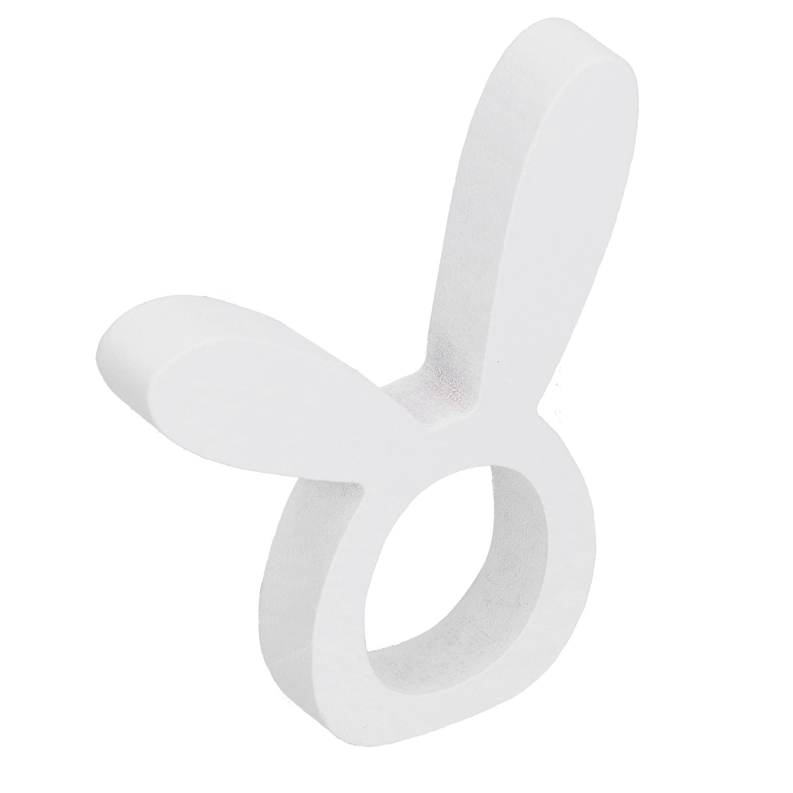 Wooden Napkin Holder Modern Lightweight Rabbit Shape Durable Easter Napkin view 10