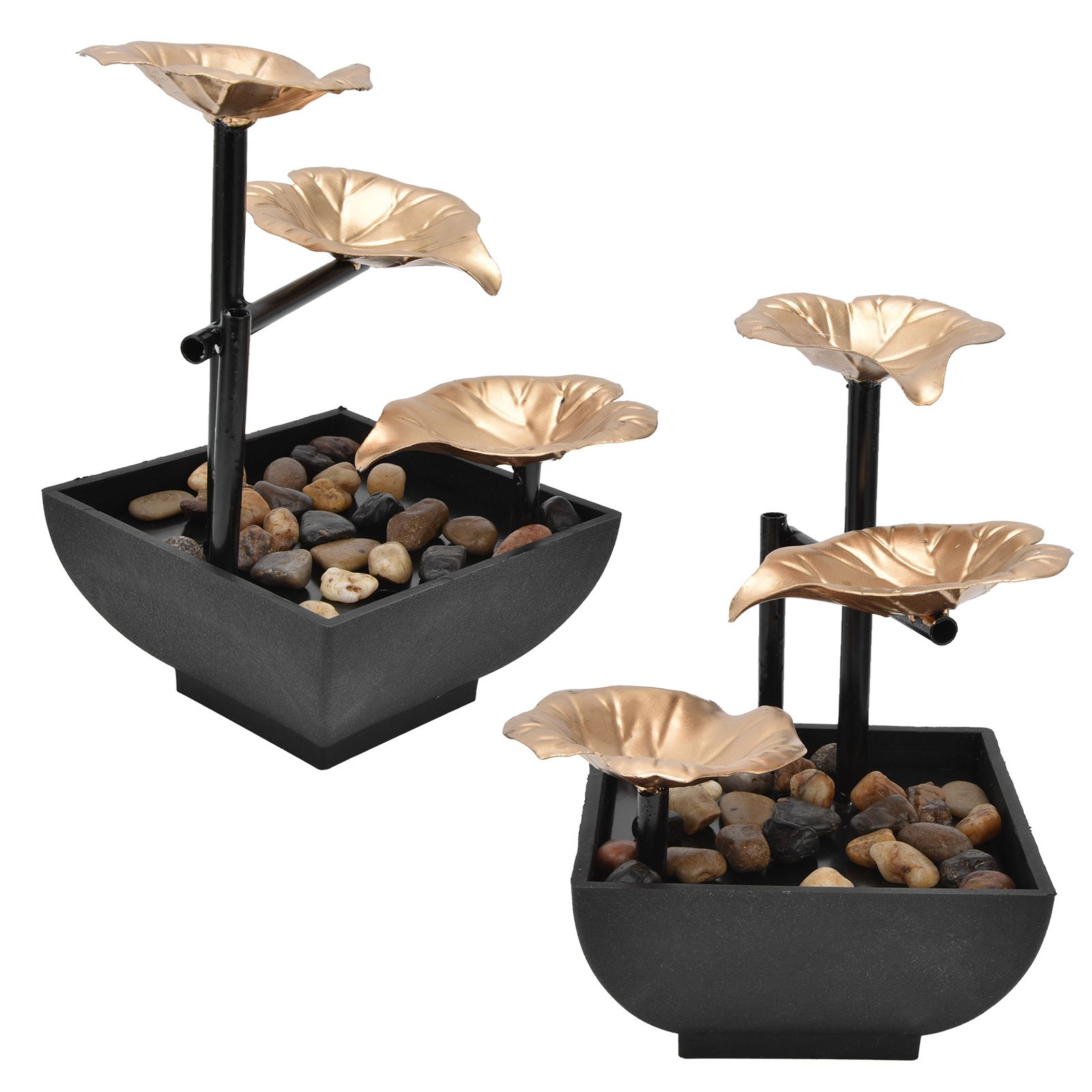 Desktop Flowing Water Ornament Tabletop Fountain for Home Office Feng Shui view 7