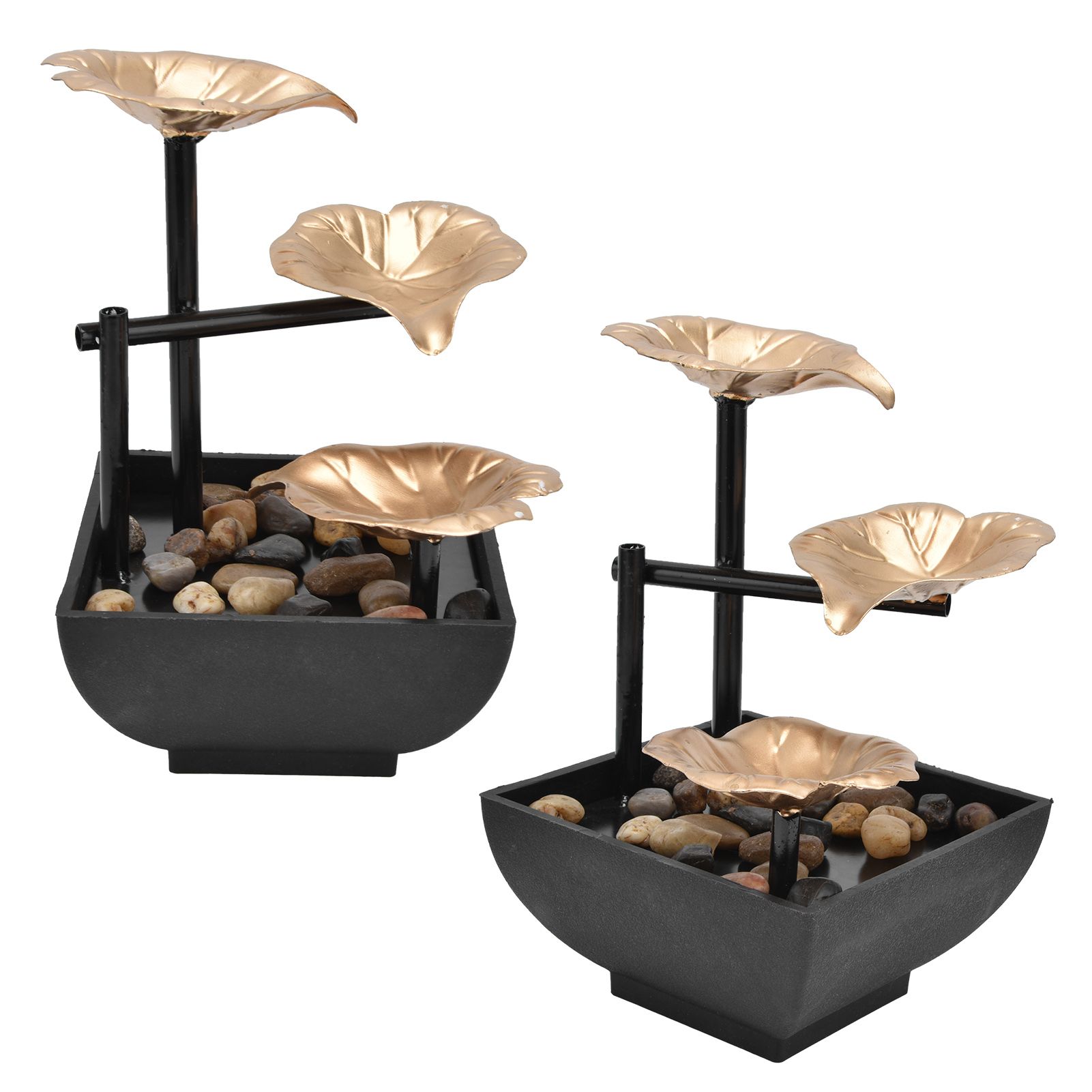 Desktop Flowing Water Ornament Tabletop Fountain for Home Office Feng Shui view 10