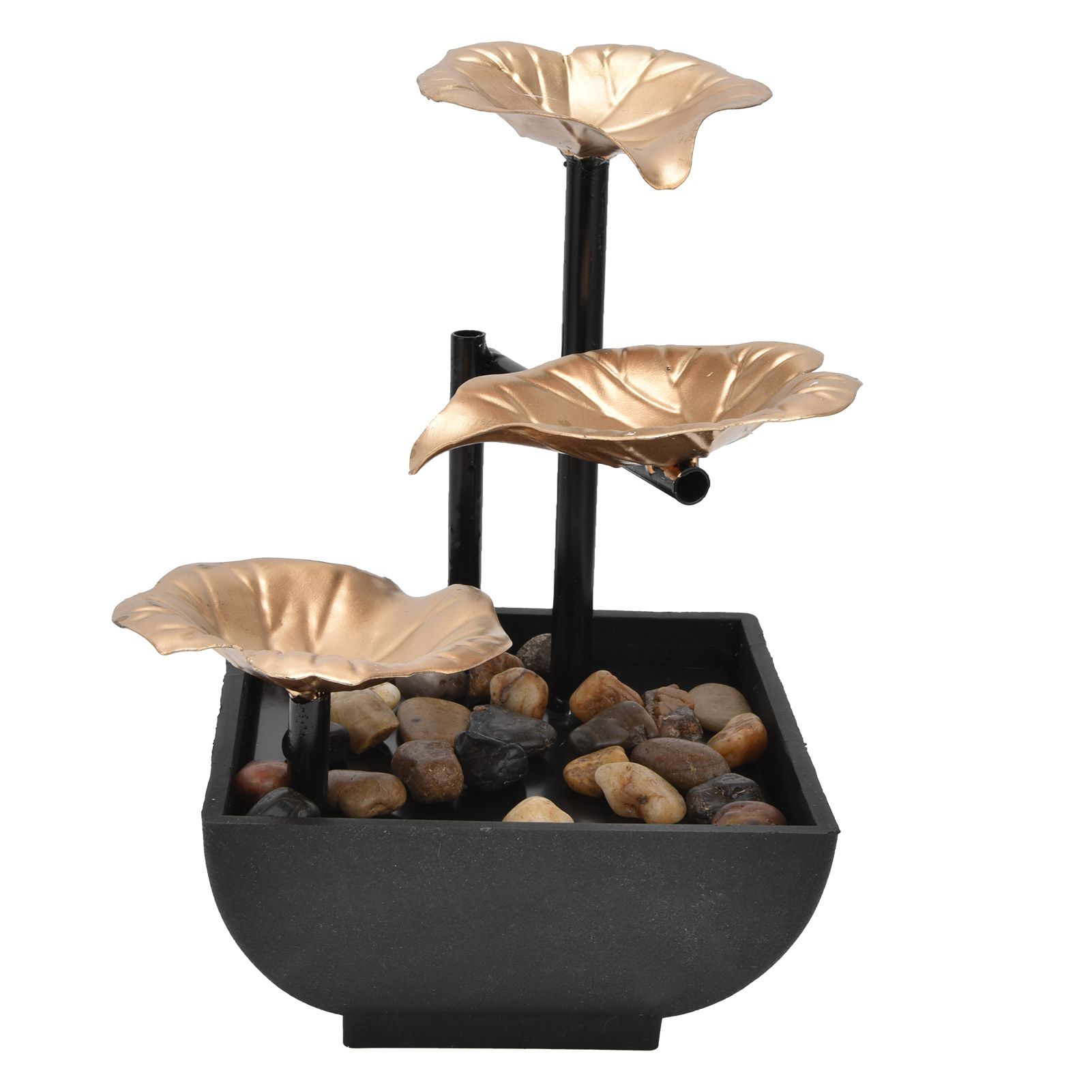 Desktop Flowing Water Ornament Tabletop Fountain for Home Office Feng Shui view 6