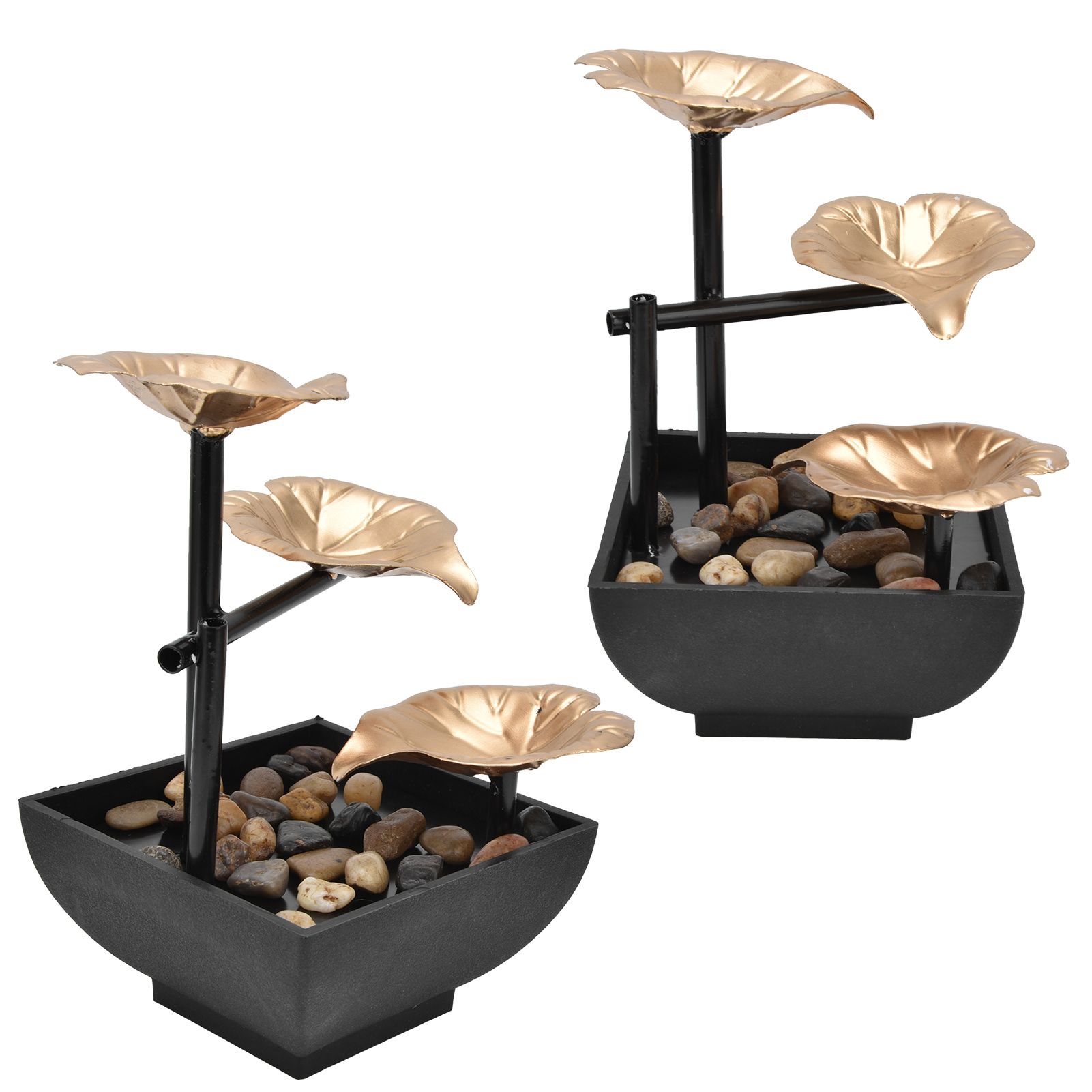 Desktop Flowing Water Ornament Tabletop Fountain for Home Office Feng Shui view 8