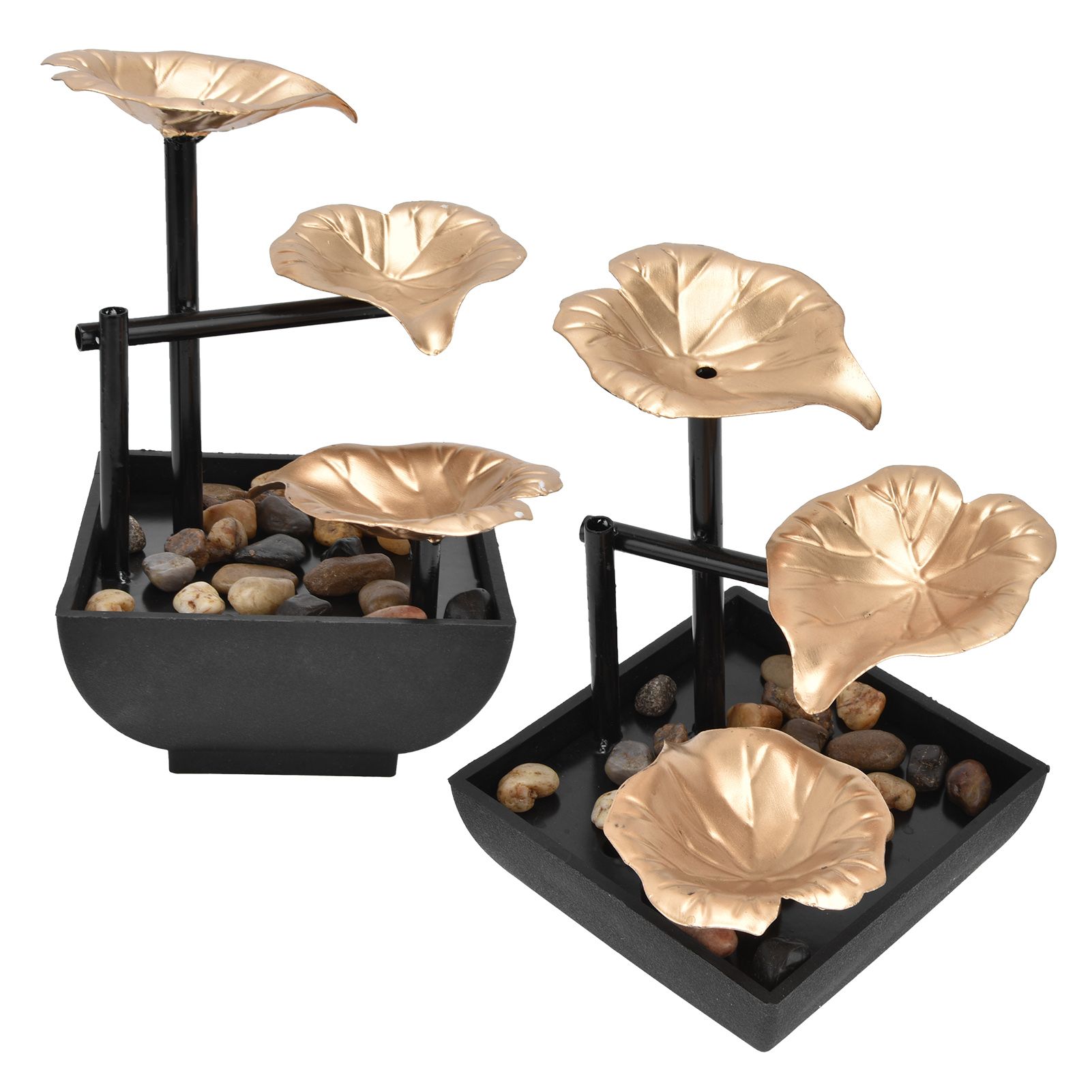 Desktop Flowing Water Ornament Tabletop Fountain for Home Office Feng Shui view 9