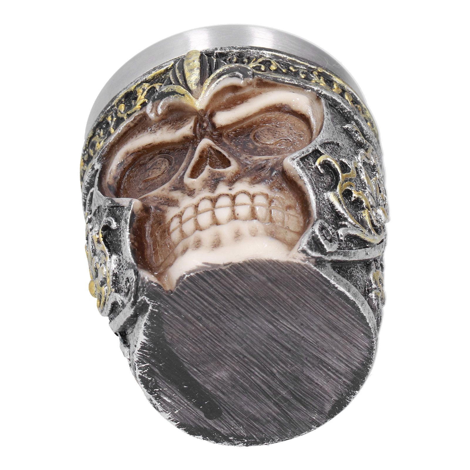 Skull Mug Resin Stainless Steel Liner Anti Rust Lightweight Small Viking Cup view 7