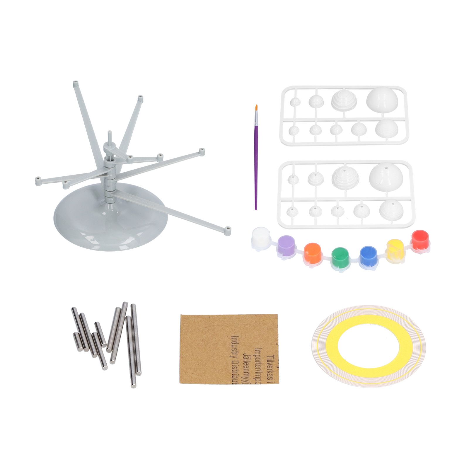 Solar System Model Kit DIY Nine Planets Solar System Ornaments for Kids view 6