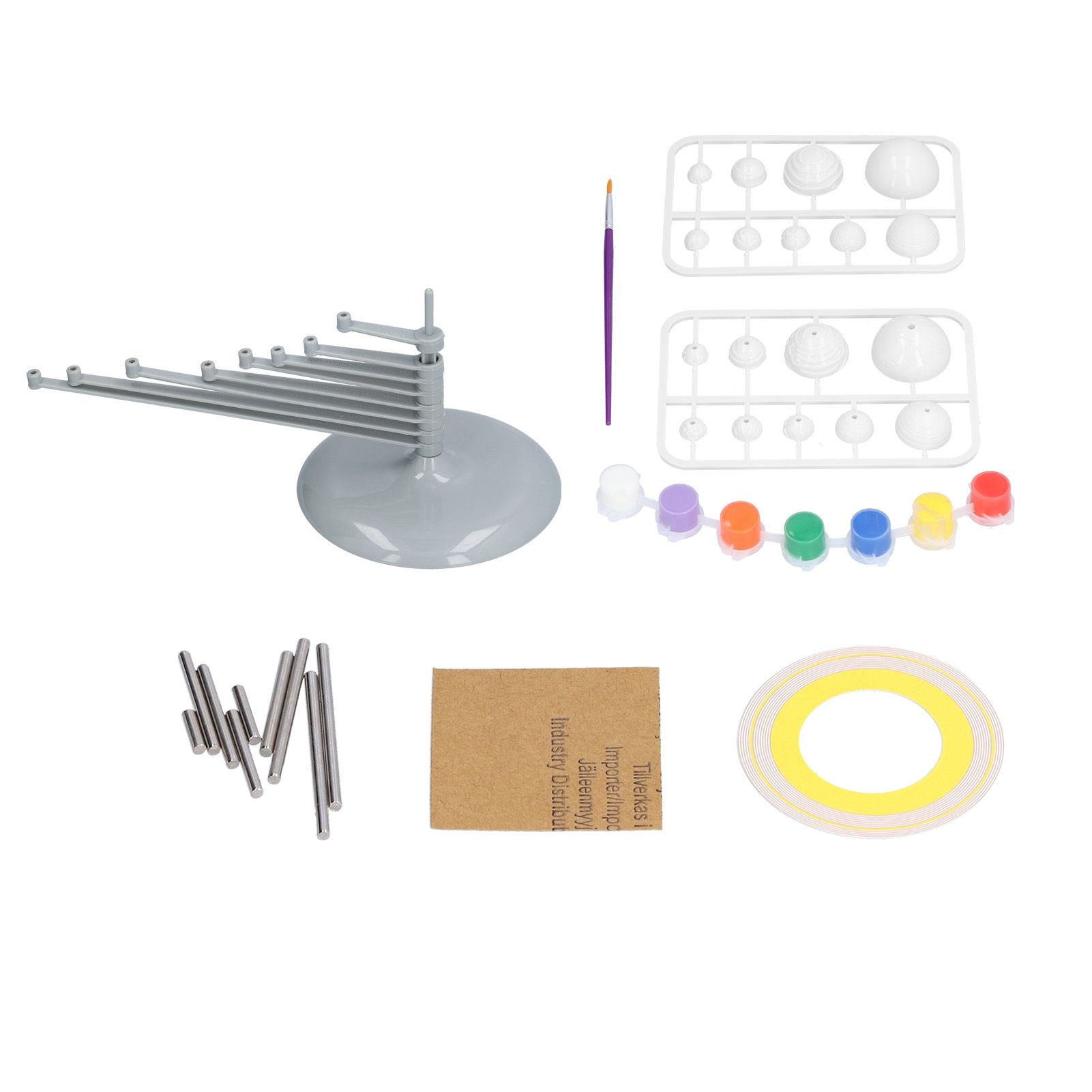 Solar System Model Kit DIY Nine Planets Solar System Ornaments for Kids view 7