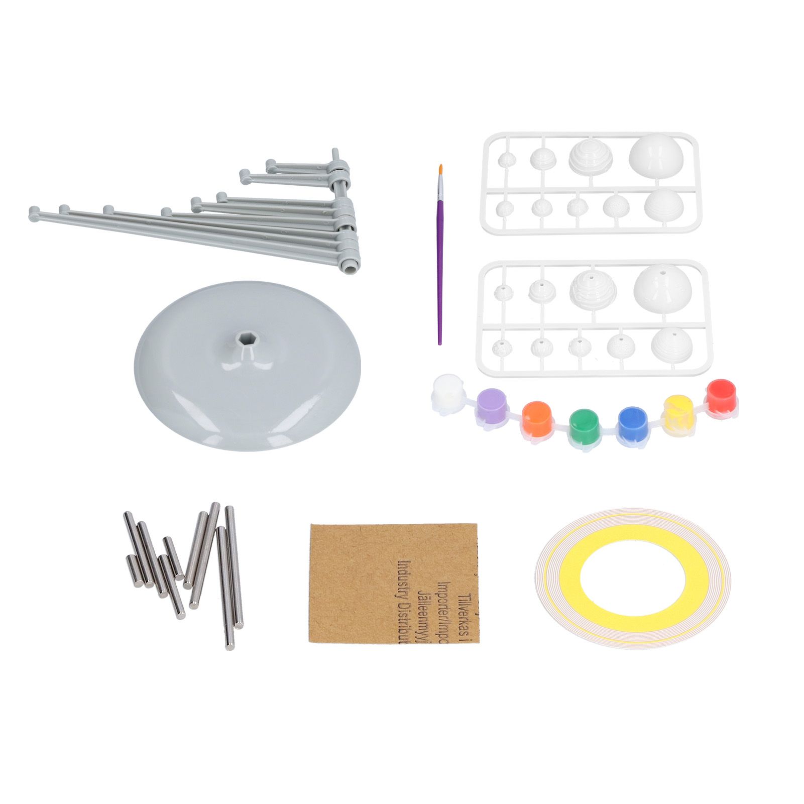Solar System Model Kit DIY Nine Planets Solar System Ornaments for Kids view 8