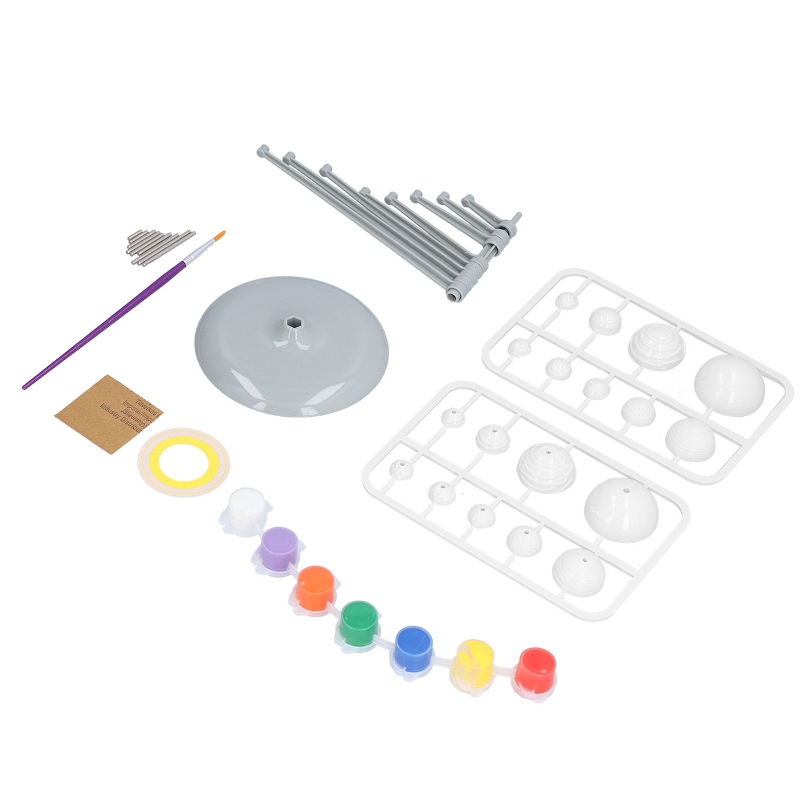 Solar System Model Kit DIY Nine Planets Solar System Ornaments for Kids view 10