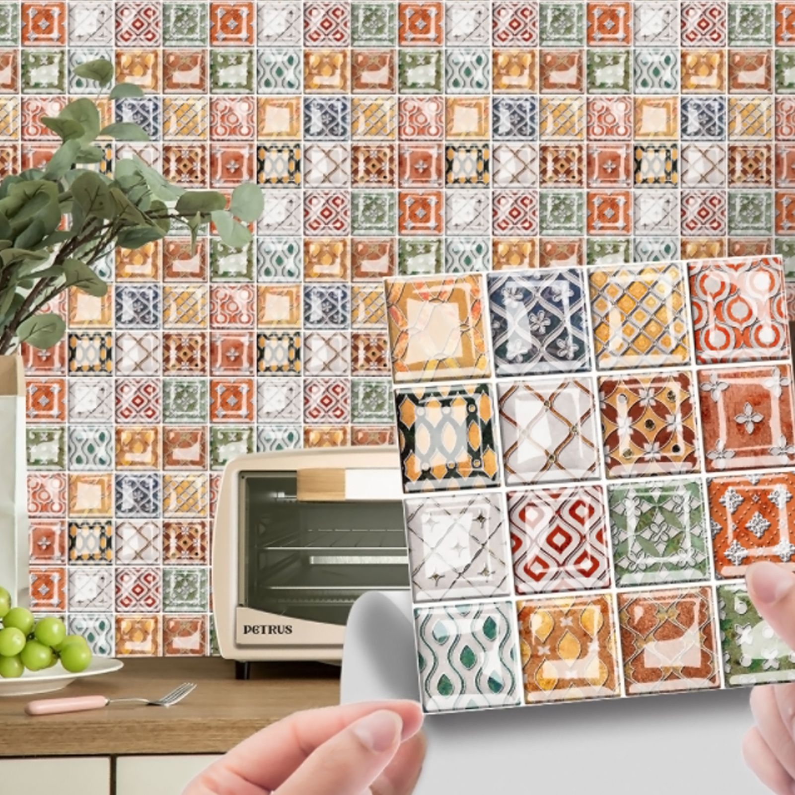 10Pcs Brightness Wall Stickers Innovative DIY Tile Stickers Decal for Home view 11