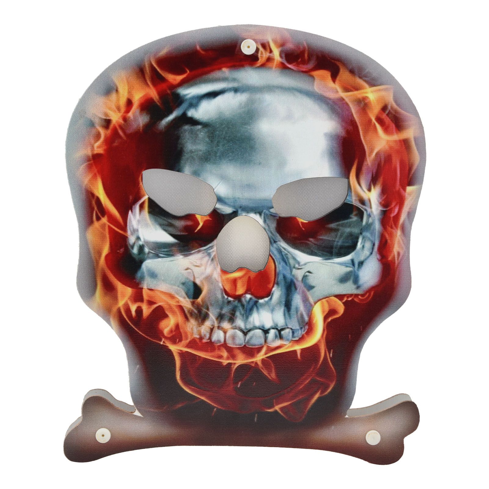 Skeleton Lights Mini Portable Energy Saving Horror Ambient LED Skull Head view 2