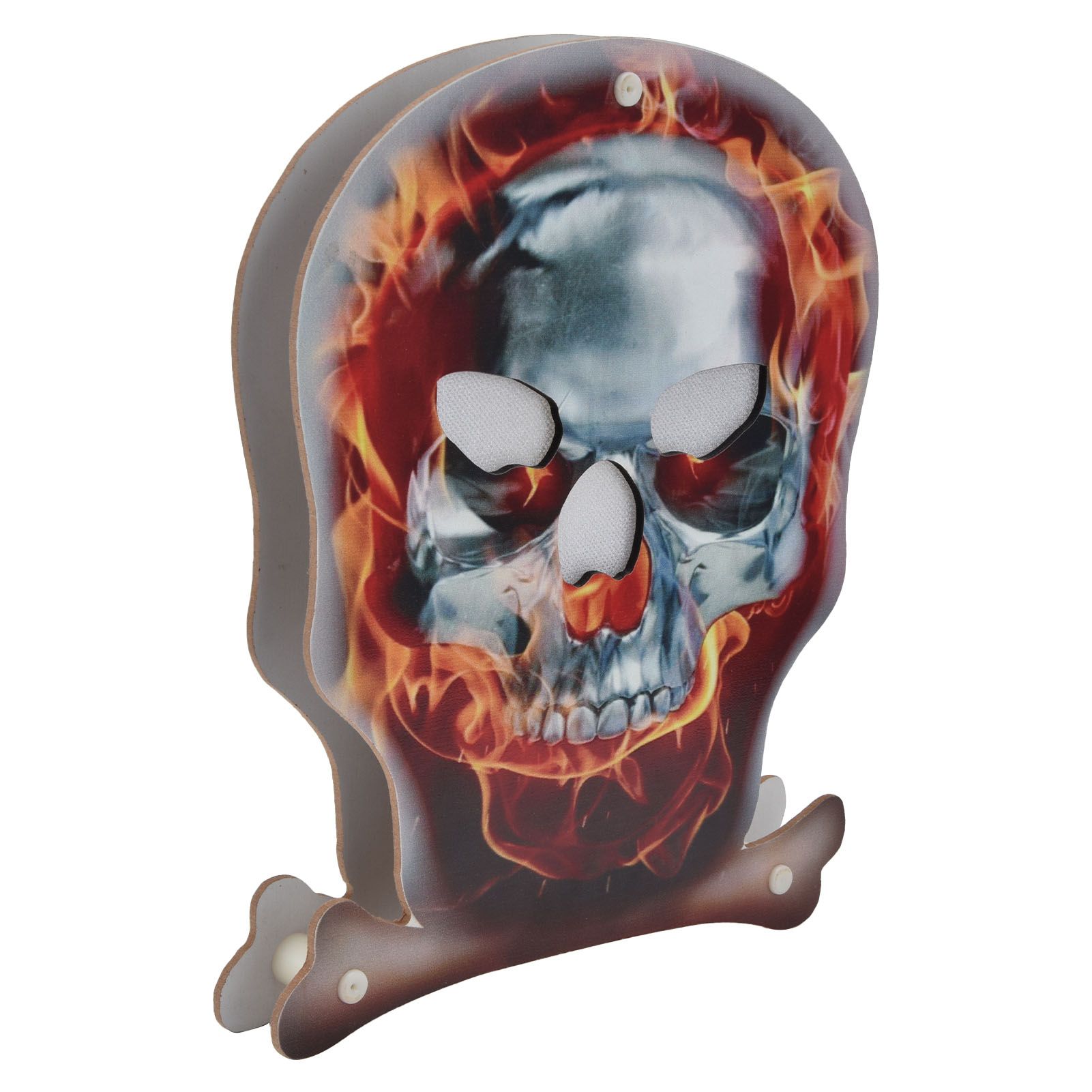 Skeleton Lights Mini Portable Energy Saving Horror Ambient LED Skull Head view 3