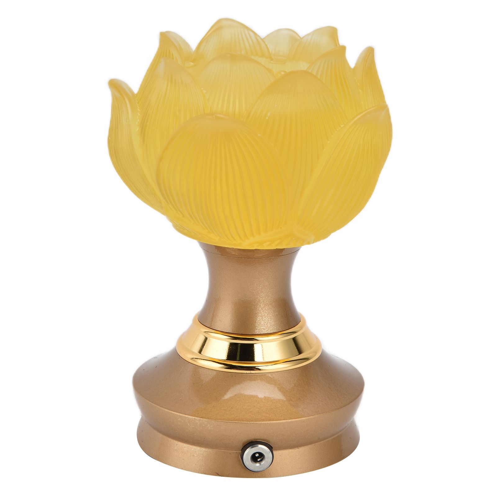 2Set LED Lotus Buddhist Light with Alloy Base Colorful Buddha Lamp Ornament view 9