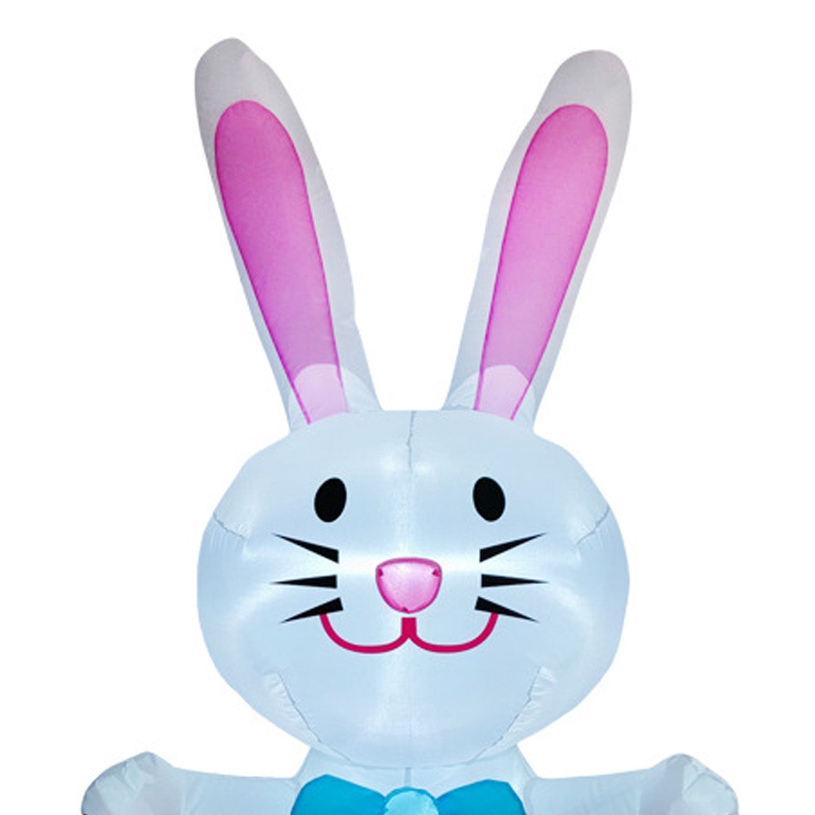Easter Inflatable Bunny Polyester Waterproof Blow Up Bunny Rabbit with LED view 2
