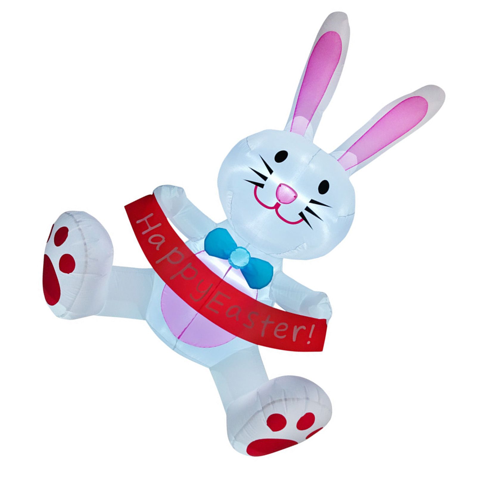 Easter Inflatable Bunny Polyester Waterproof Blow Up Bunny Rabbit with LED view 8