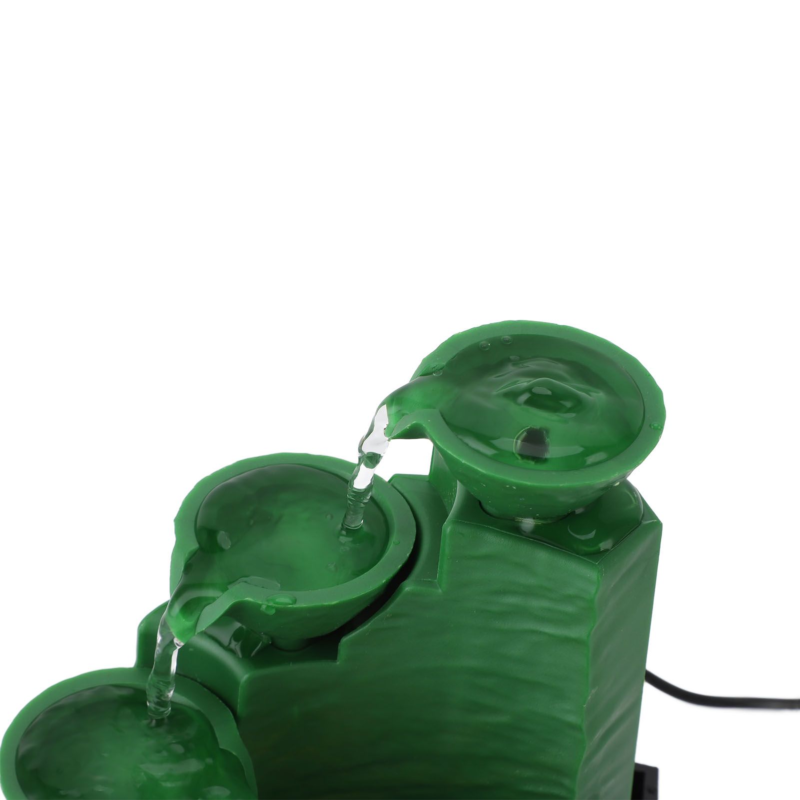 Tabletop Fountain Circulating Water Decorative USB Desk Waterfall Fountain view 7