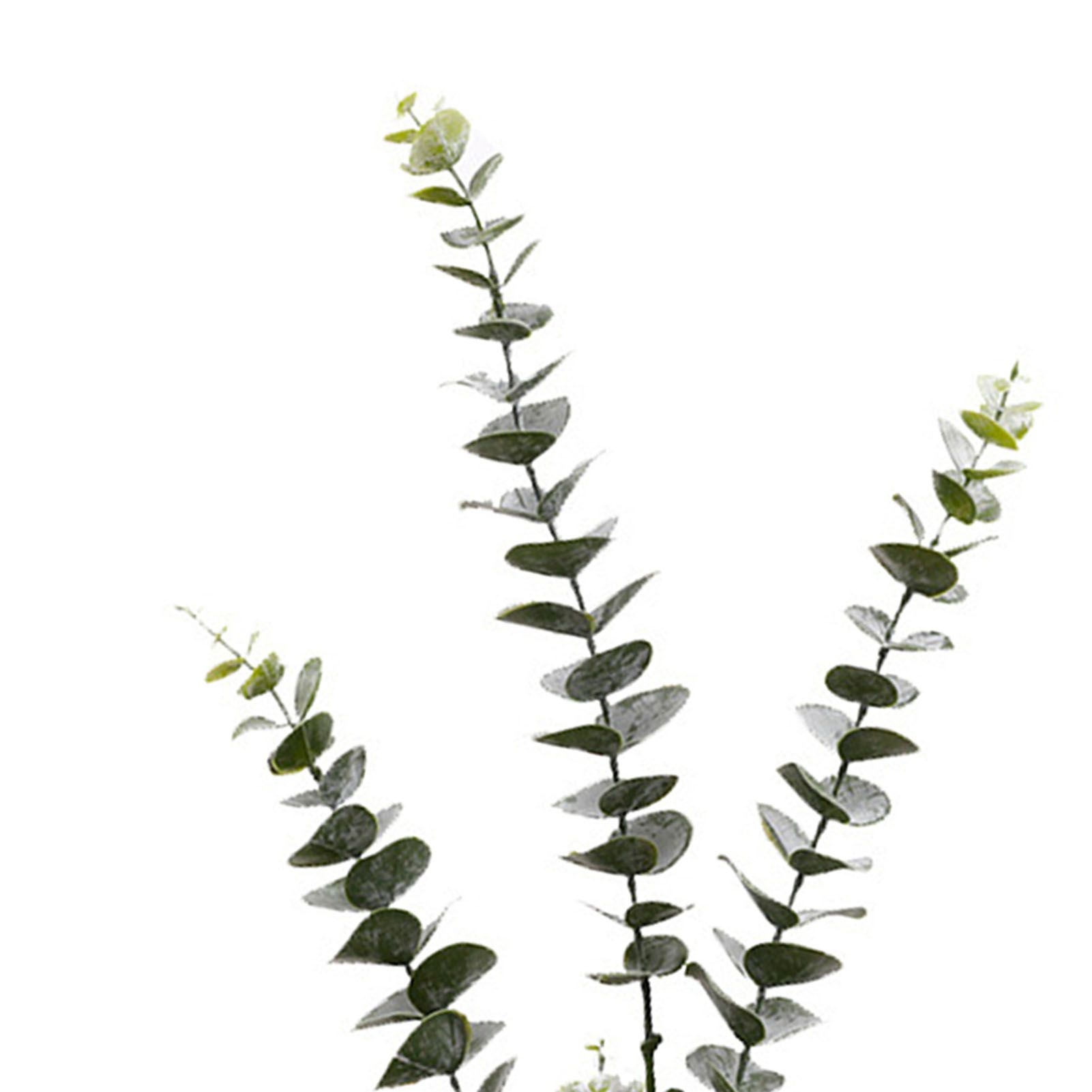 Eucalyptus Stems Decor Artificial Eucalyptus Leaves 3 Branches Real Touch Faux view 5