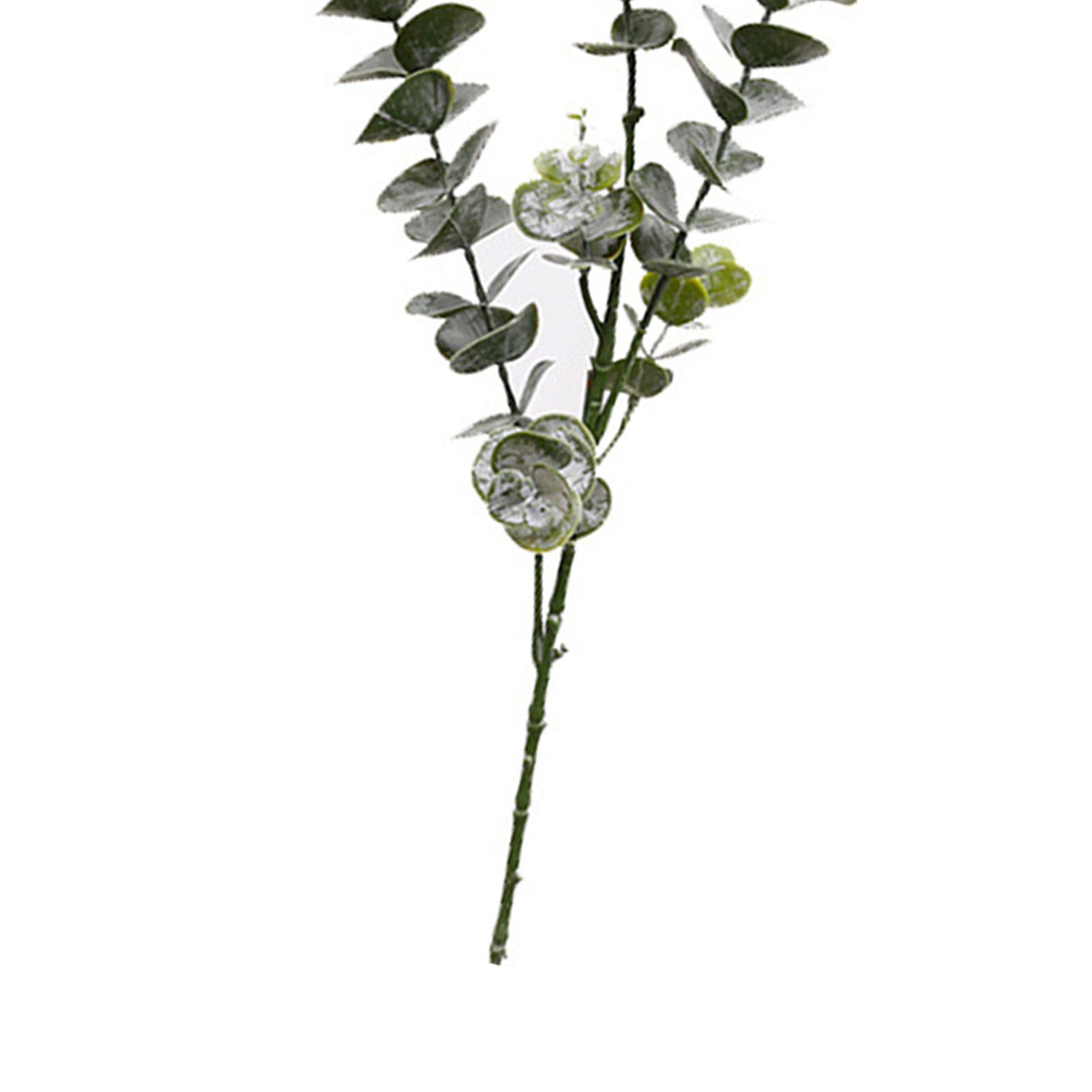 Eucalyptus Stems Decor Artificial Eucalyptus Leaves 3 Branches Real Touch Faux view 7