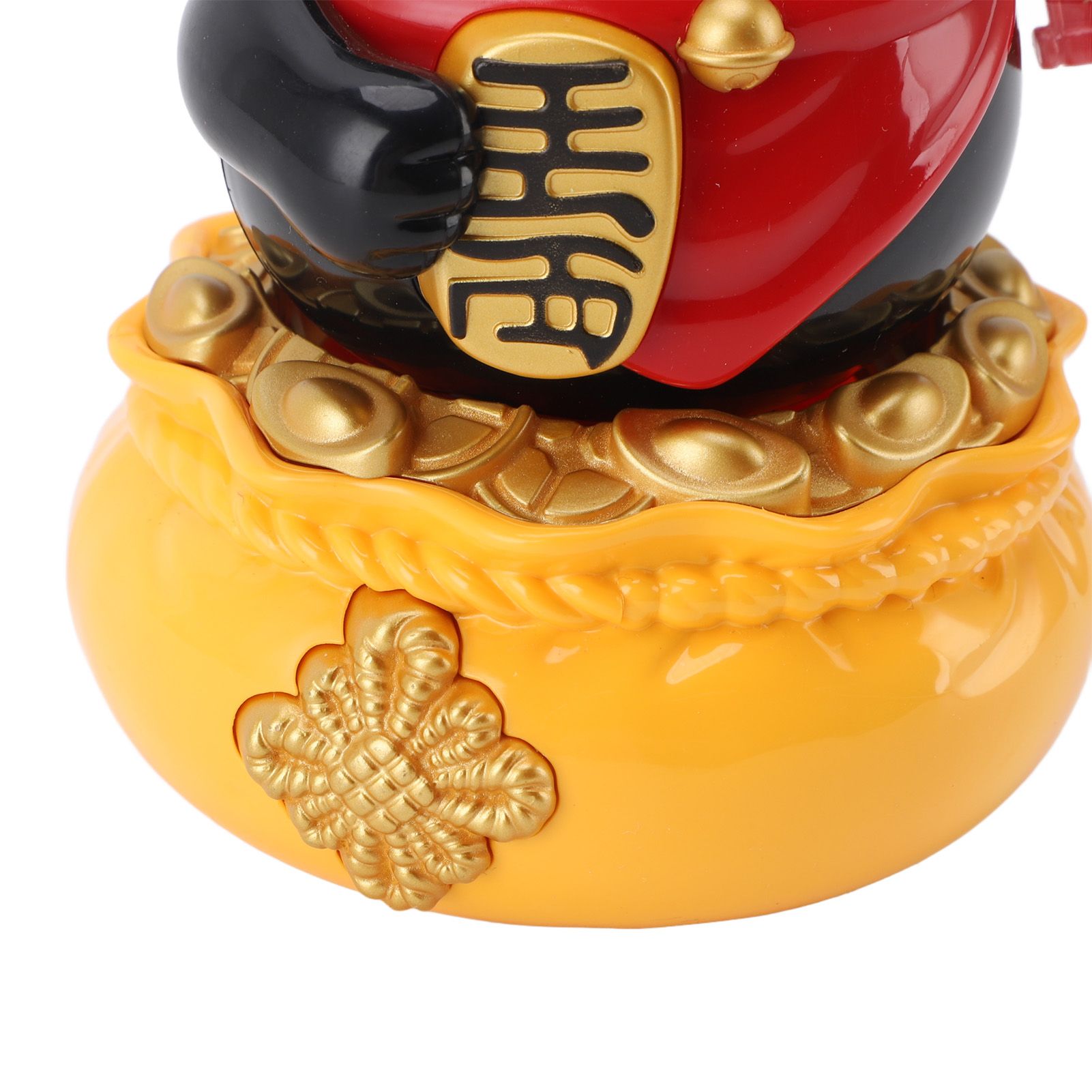 Solar Powered Lucky Cat Decorative Wealth Welcoming Waving Arm Fortune Cat view 7