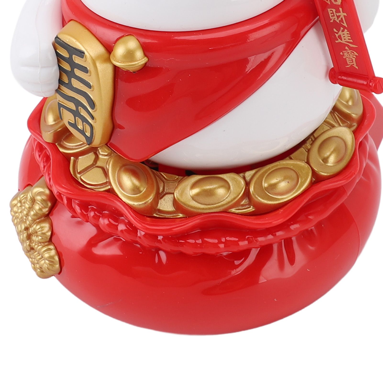 Solar Powered Lucky Cat Decorative Wealth Welcoming Waving Arm Fortune Cat view 7