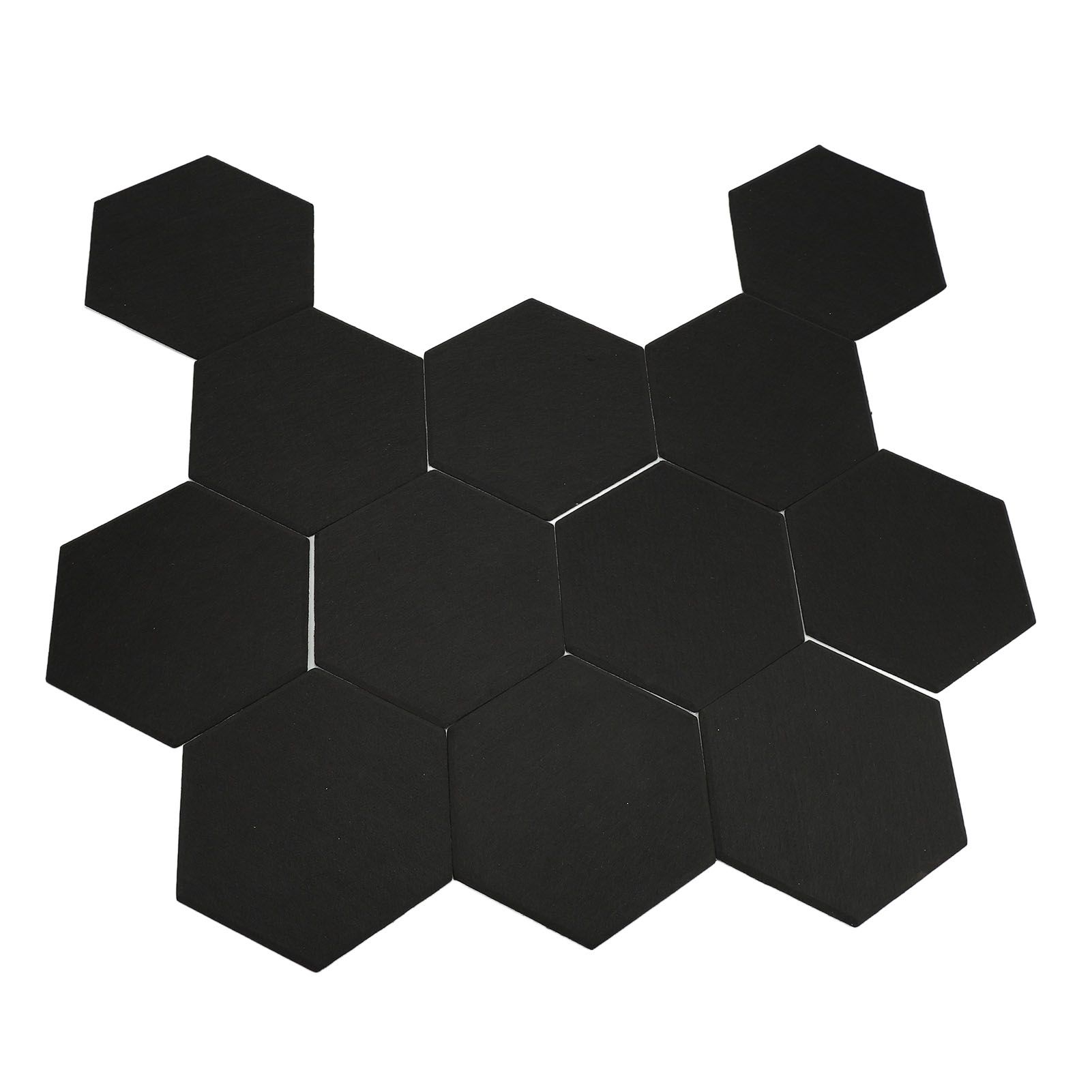 12Pcs Hexagon Acoustic Panel Polyester High Density Sound Absorbing Panel view 11