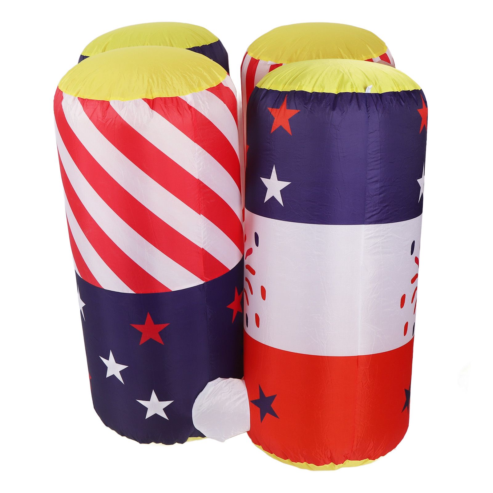 Independence Day Inflatable Model Patriotic LED Light Outdoor Holiday Lawn view 6