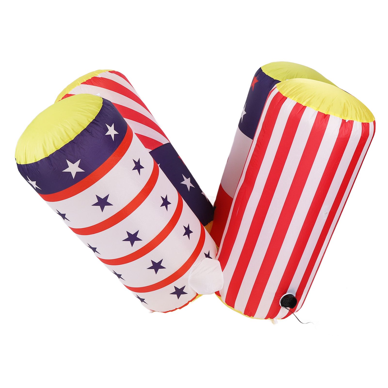 Independence Day Inflatable Model Patriotic LED Light Outdoor Holiday Lawn view 9