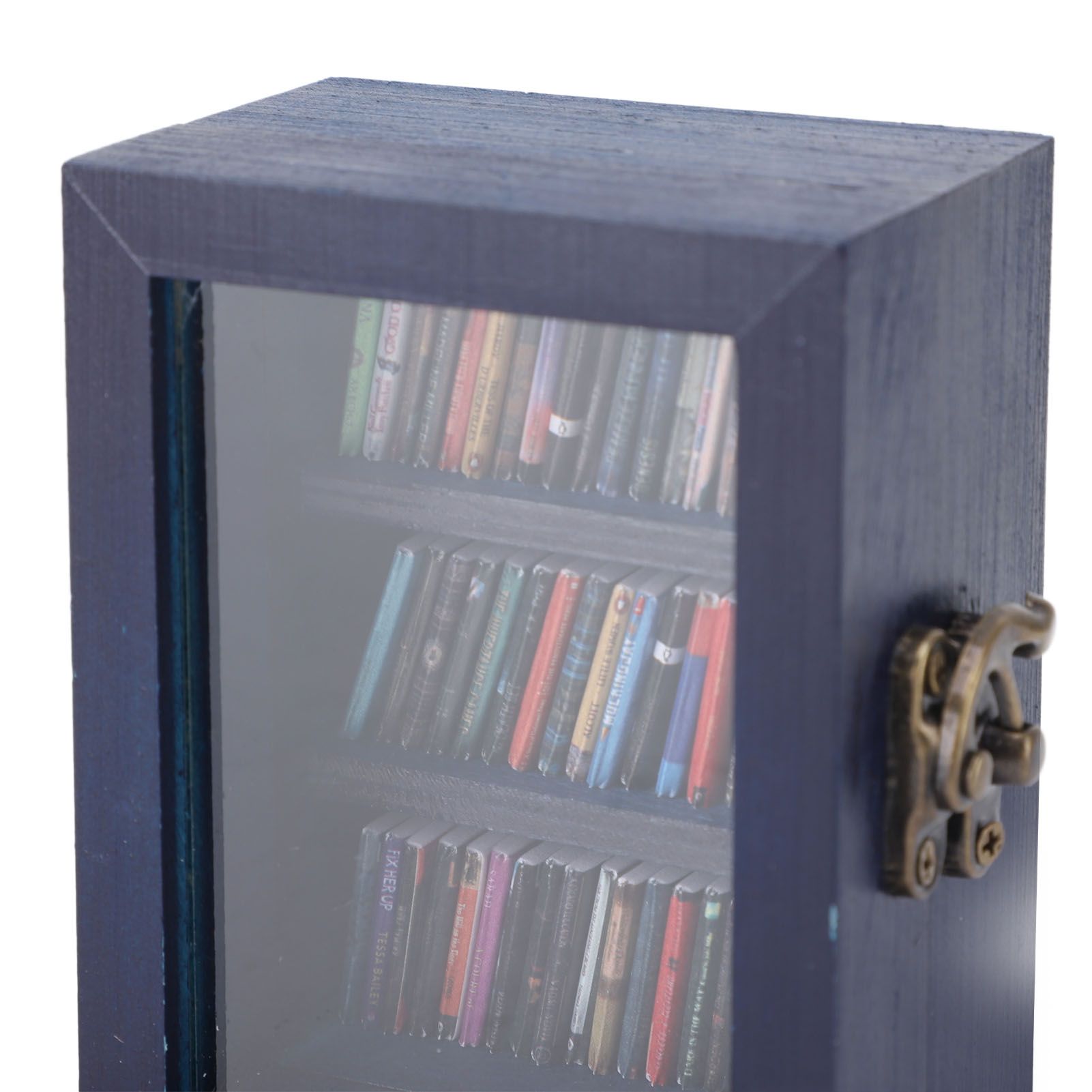 Pocket Anxiety Bookshelf Stress Relief Decorative Ornament Miniature Bookshelf view 2