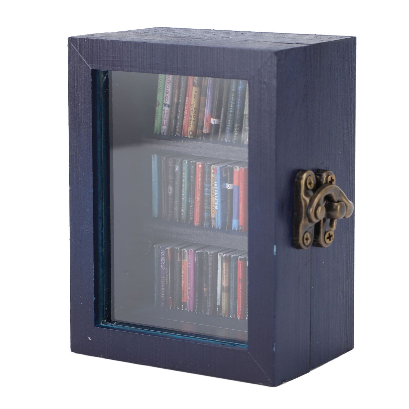 Pocket Anxiety Bookshelf Stress Relief Decorative Ornament Miniature Bookshelf view 10