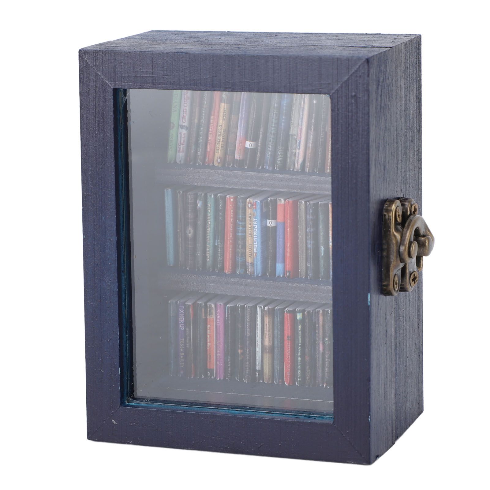 Pocket Anxiety Bookshelf Stress Relief Decorative Ornament Miniature Bookshelf view 11