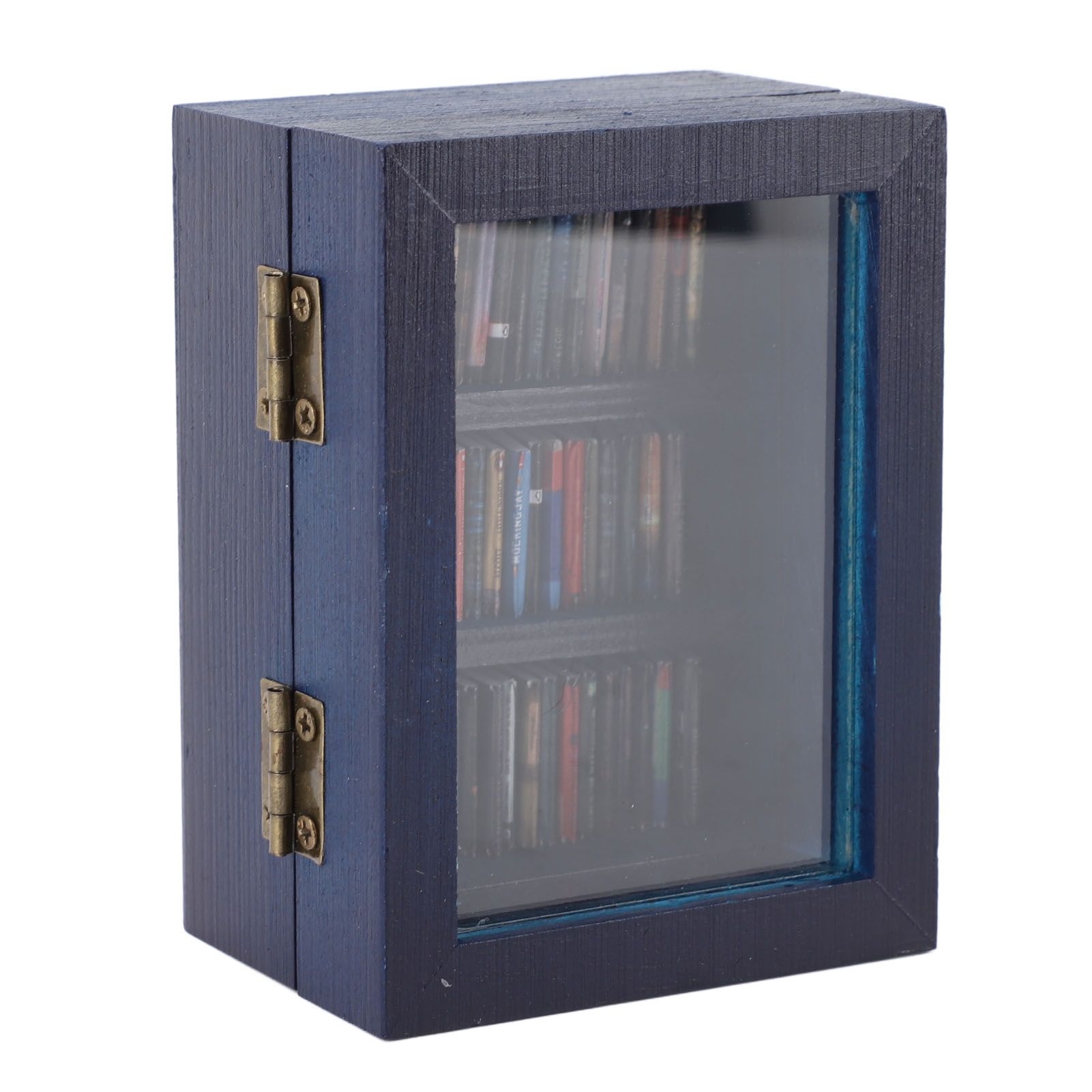 Pocket Anxiety Bookshelf Stress Relief Decorative Ornament Miniature Bookshelf view 12