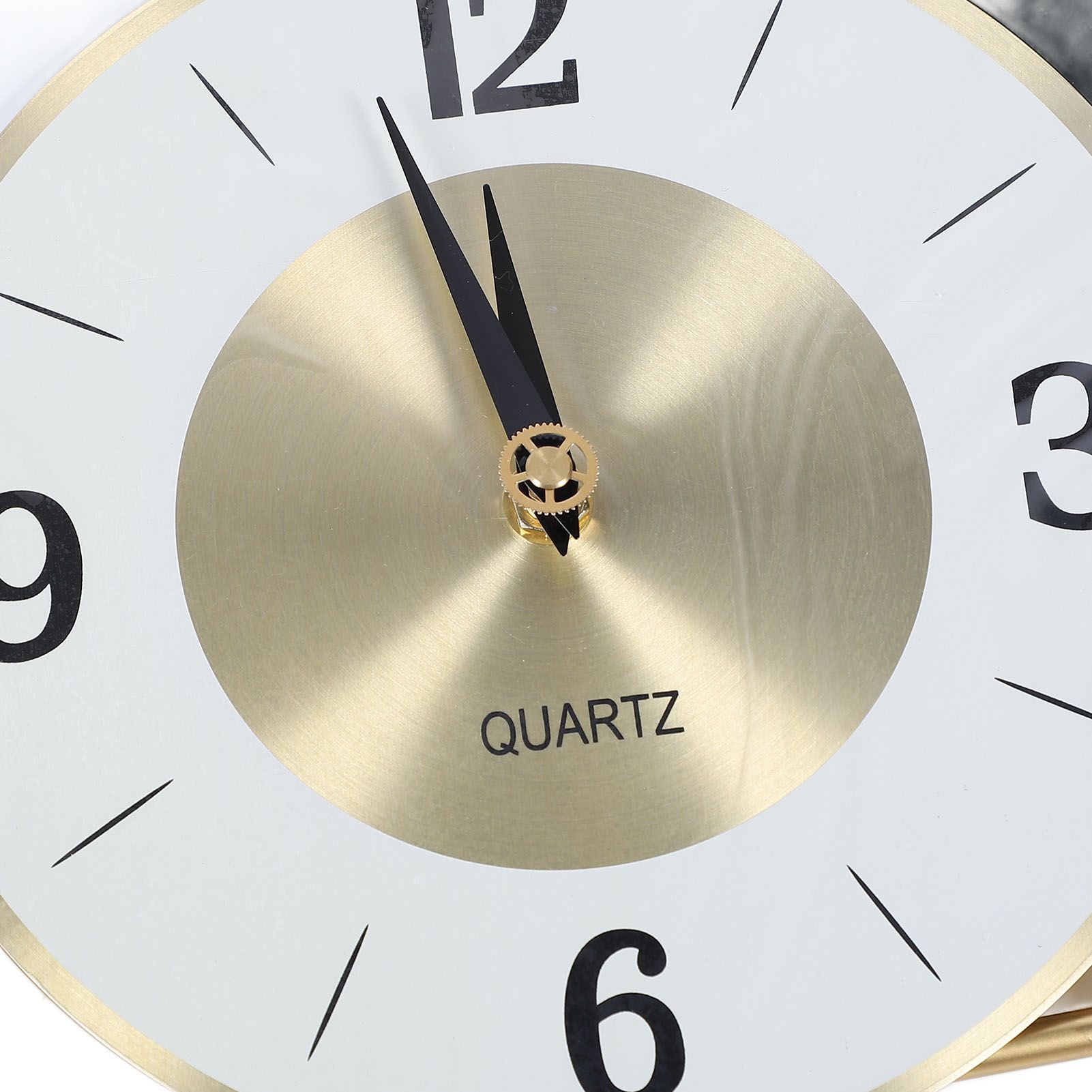 Nordic Swing Wall Clock Big Silent Non Ticking Decorative Wall Clock for view 5