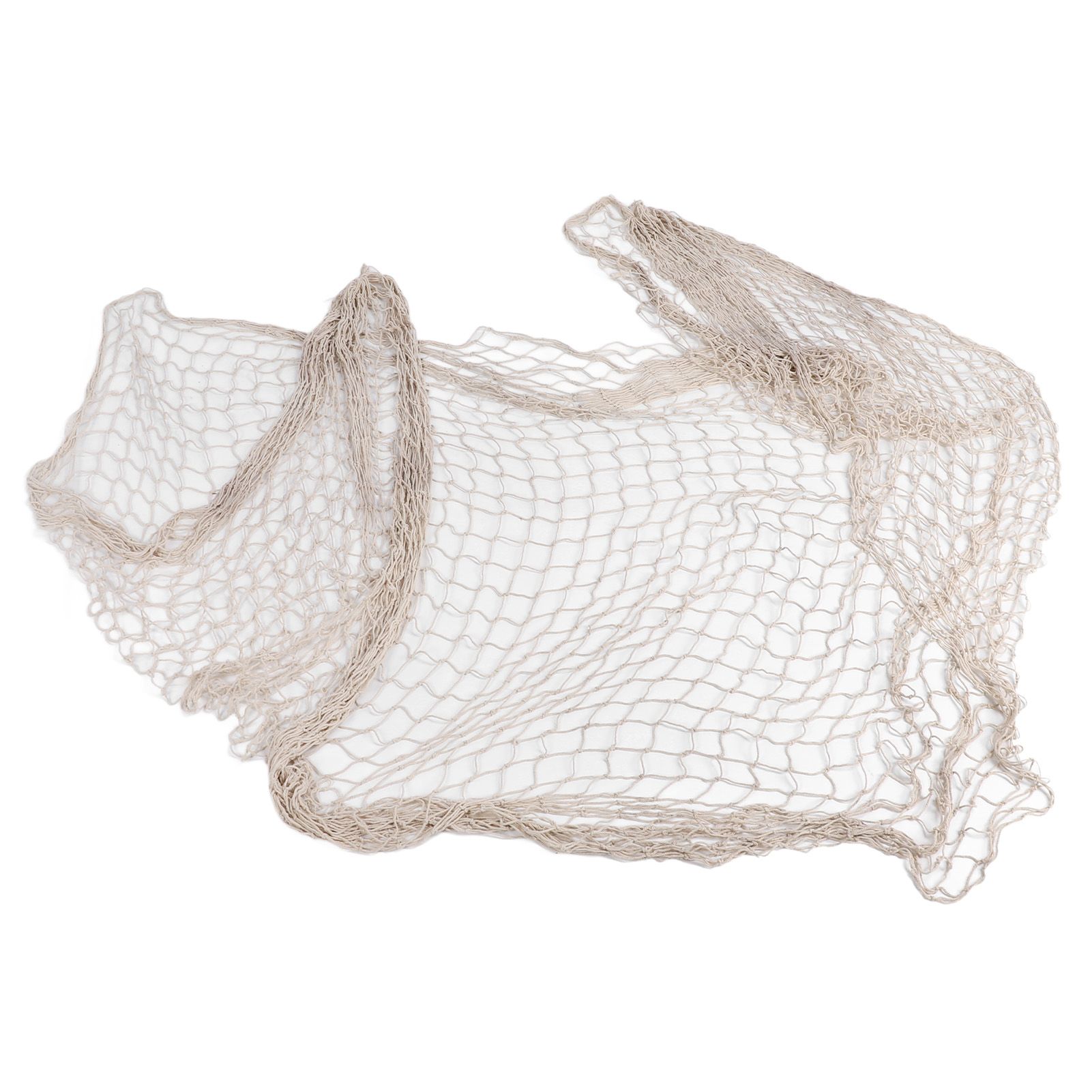 Fishing Net Decor Hand Woven Cotton Thread Mediterranean Fishing Net Wall view 3