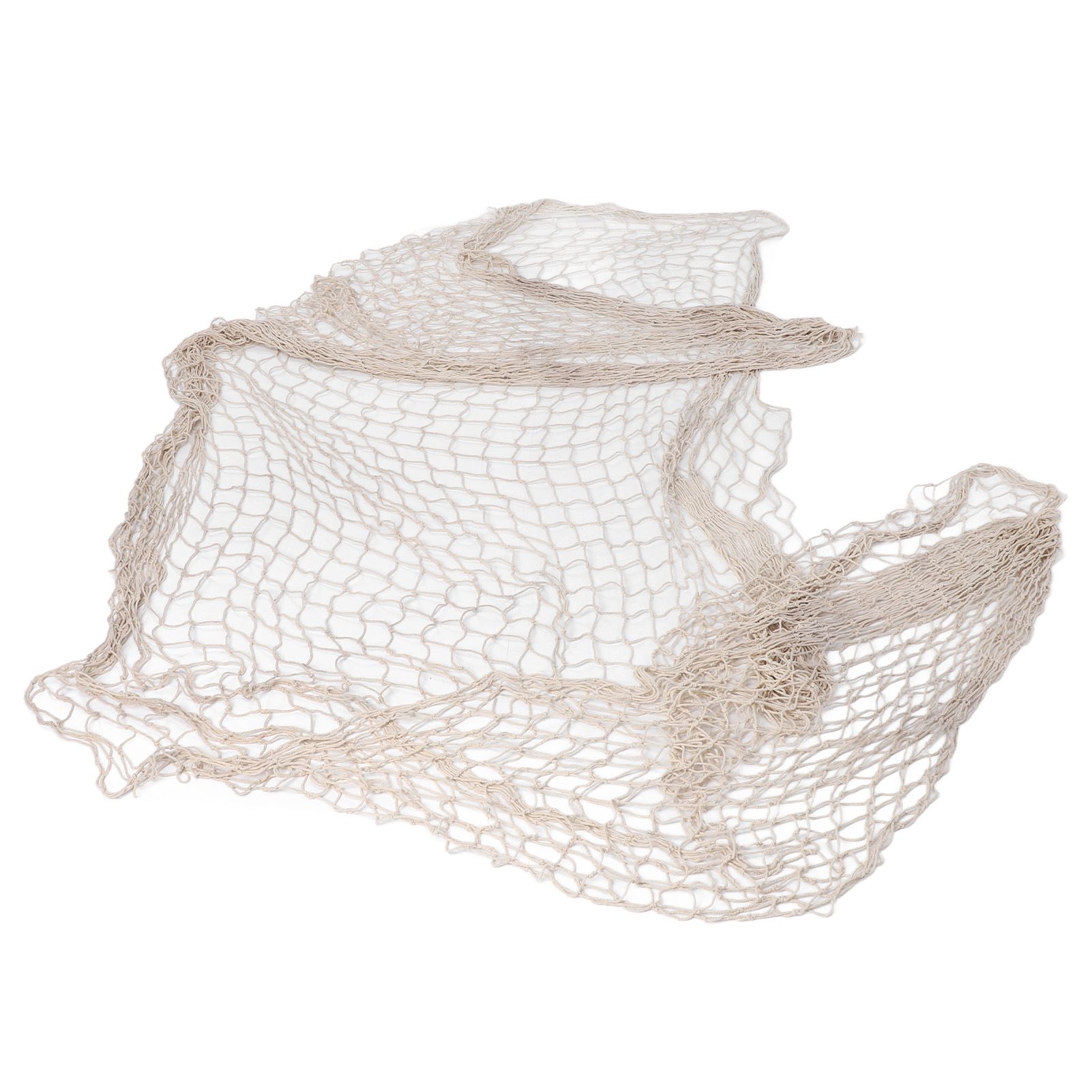 Fishing Net Decor Hand Woven Cotton Thread Mediterranean Fishing Net Wall view 6
