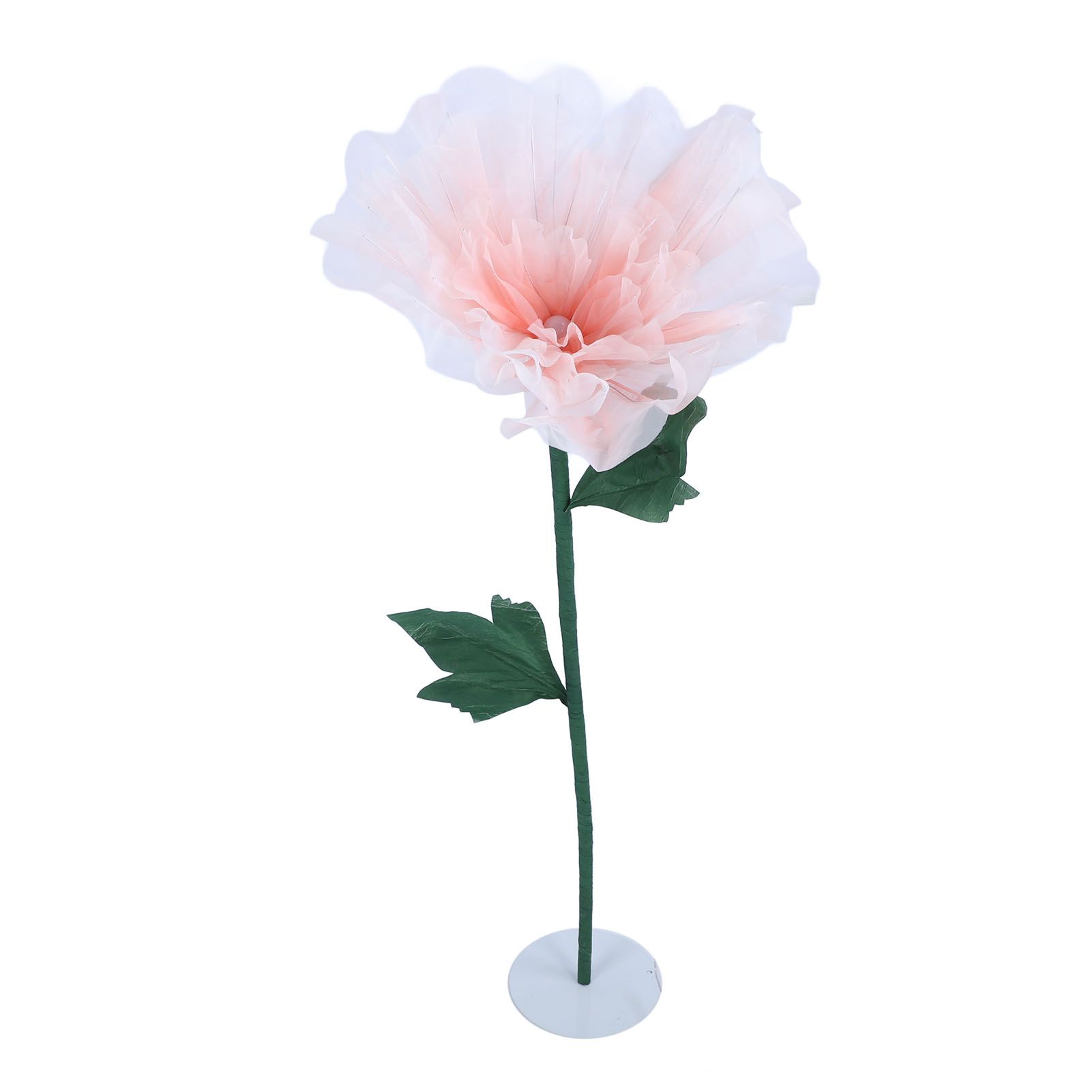 Electric Silk Flower Simulation Openable Artificial Large Peony Decor Prop view 4