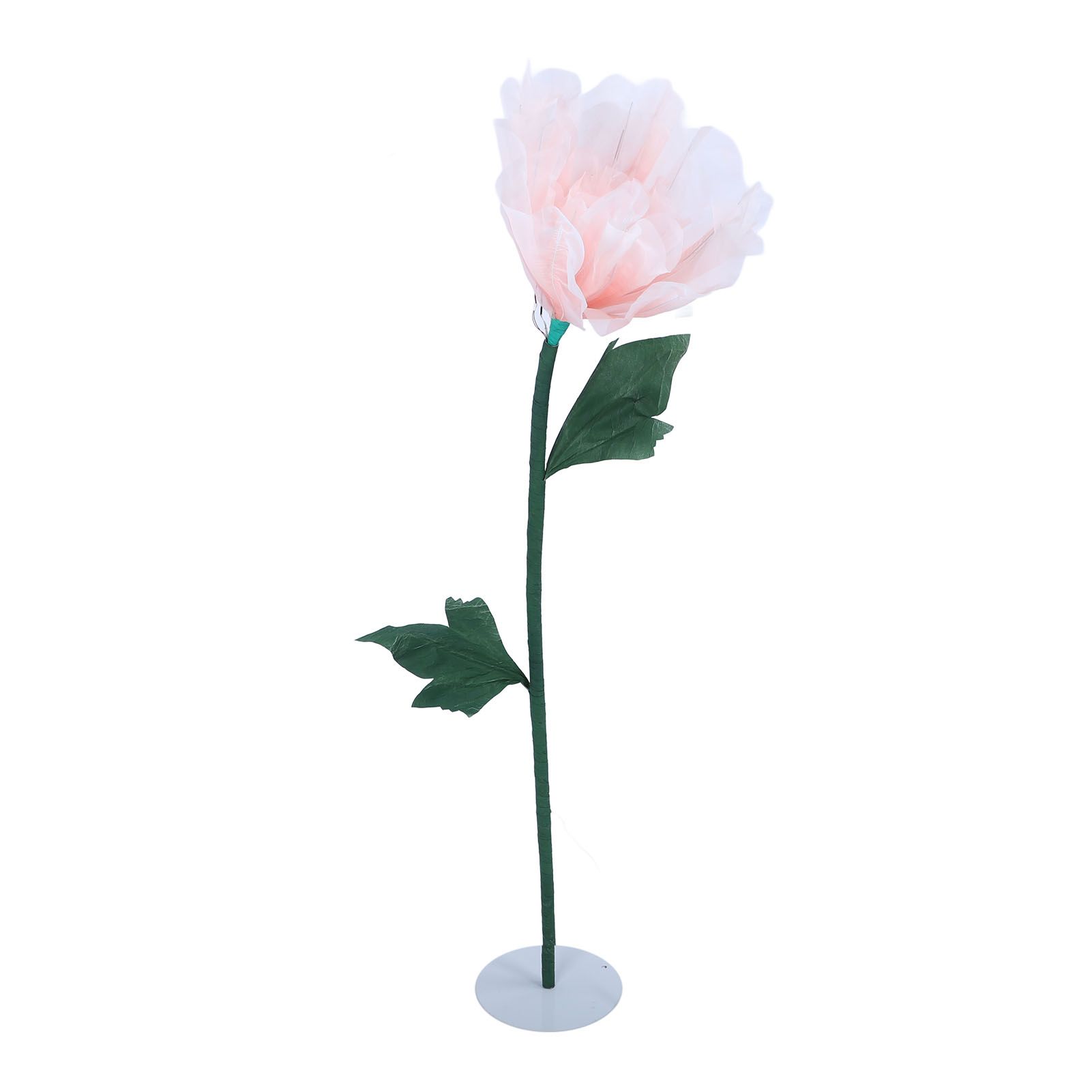 Electric Silk Flower Simulation Openable Artificial Large Peony Decor Prop view 8