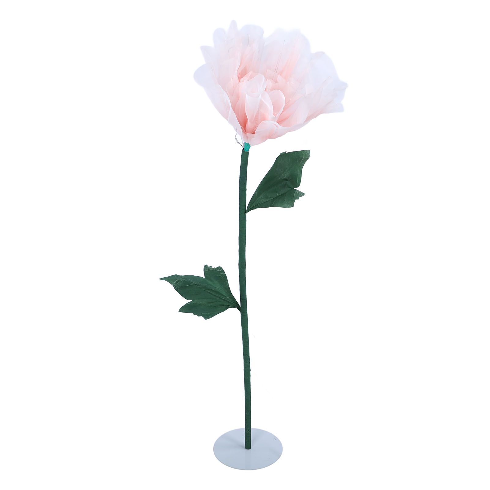 Electric Silk Flower Simulation Openable Artificial Large Peony Decor Prop view 10