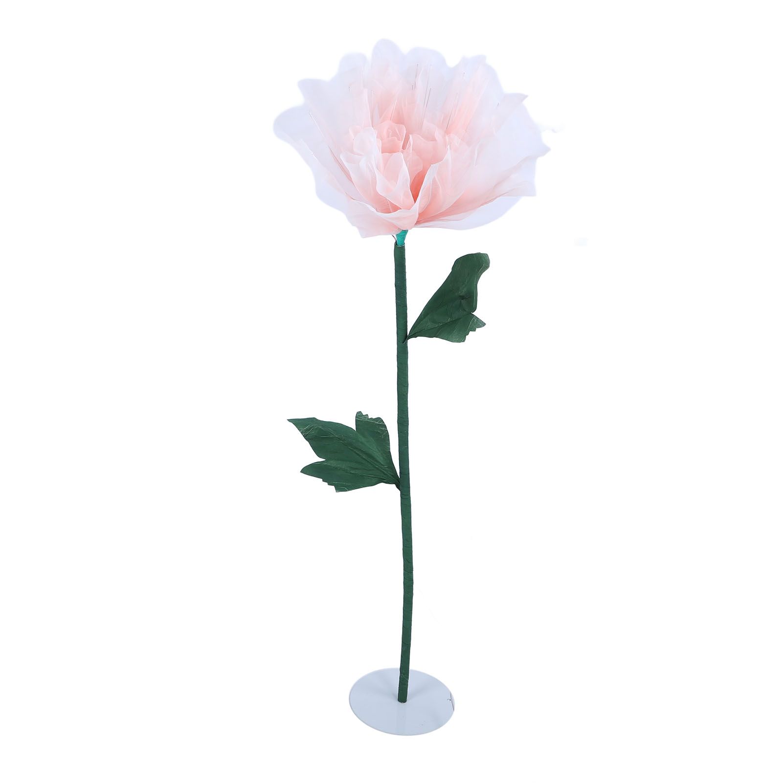 Electric Silk Flower Simulation Openable Artificial Large Peony Decor Prop view 11