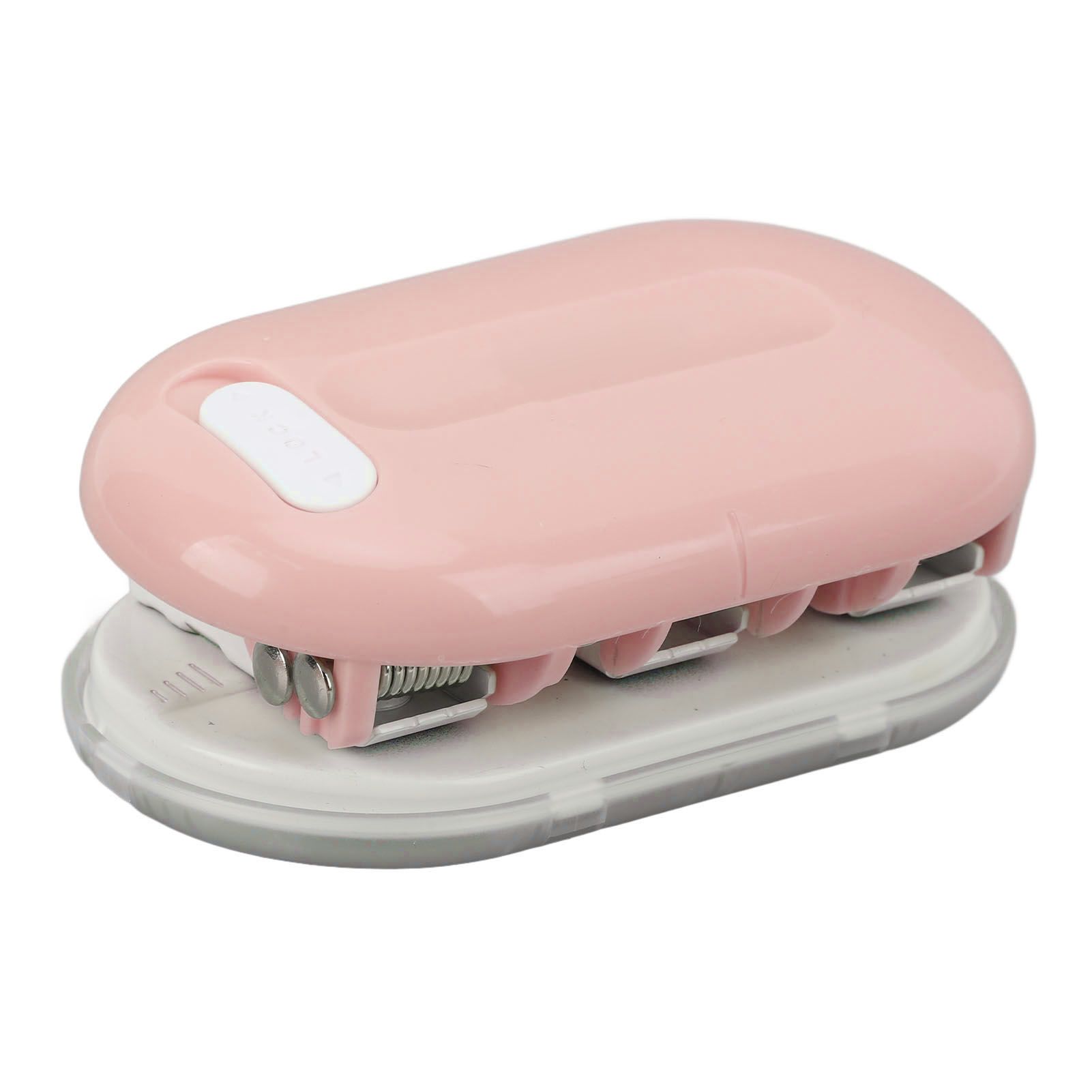 3 Hole Puncher DIY Mini Handheld Paper Punch Loose Leaf Manual Punching view 10