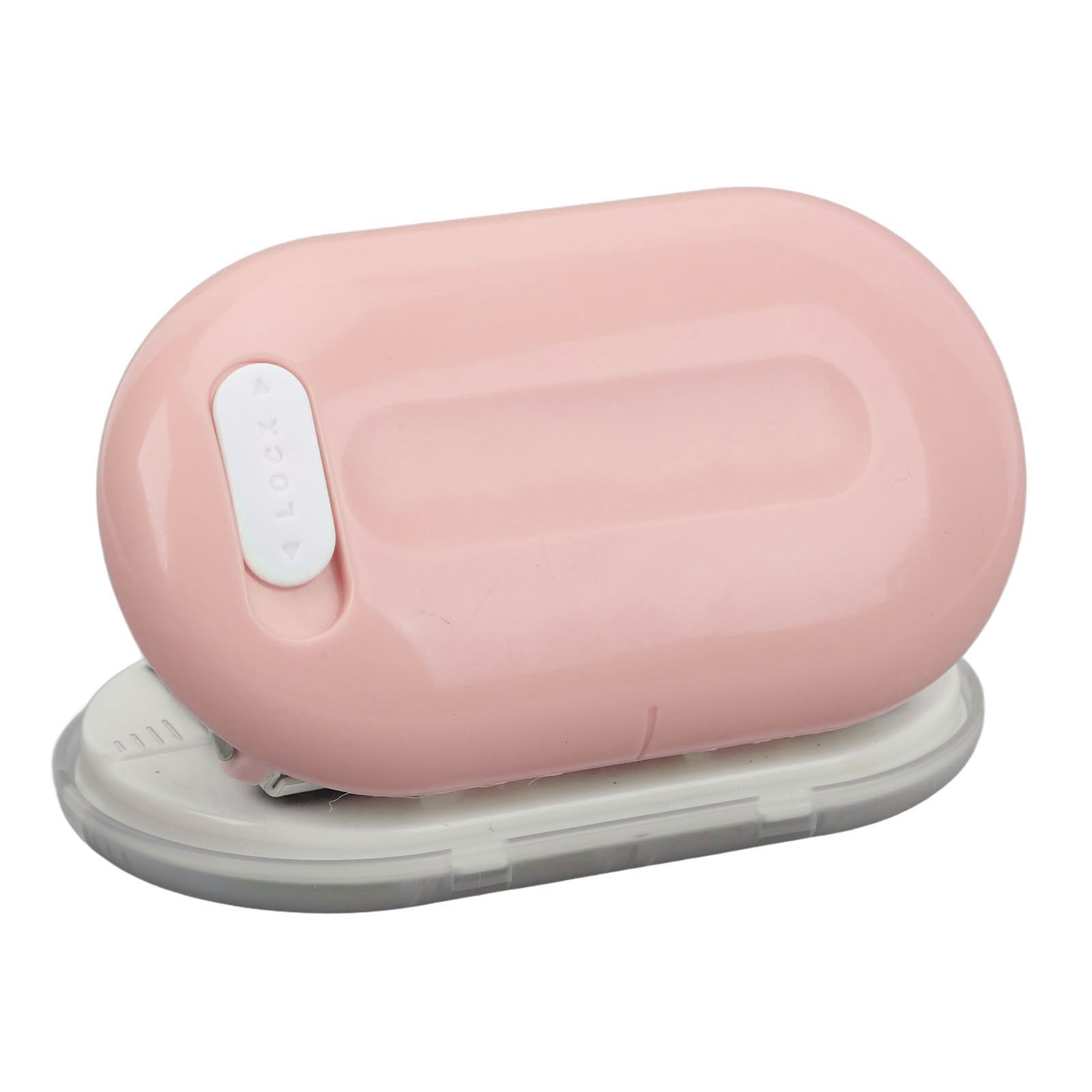 3 Hole Puncher DIY Mini Handheld Paper Punch Loose Leaf Manual Punching view 12