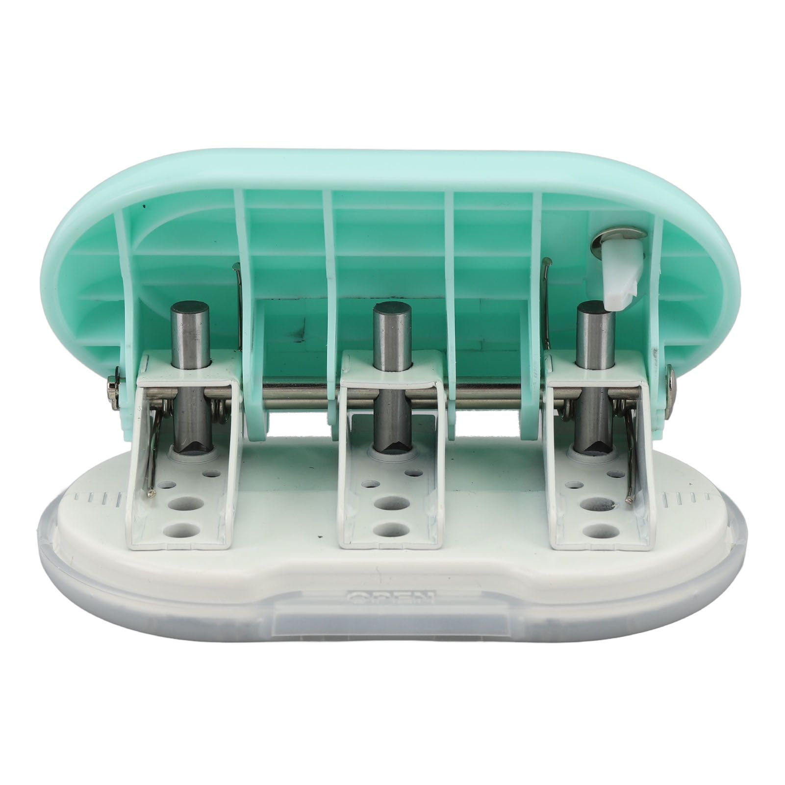 3 Hole Puncher DIY Mini Handheld Paper Punch Loose Leaf Manual Punching view 4