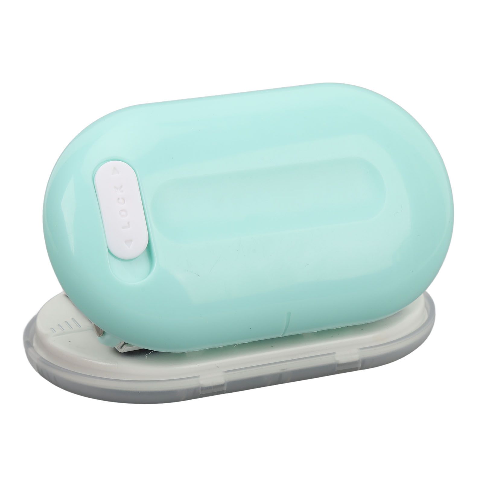 3 Hole Puncher DIY Mini Handheld Paper Punch Loose Leaf Manual Punching view 12