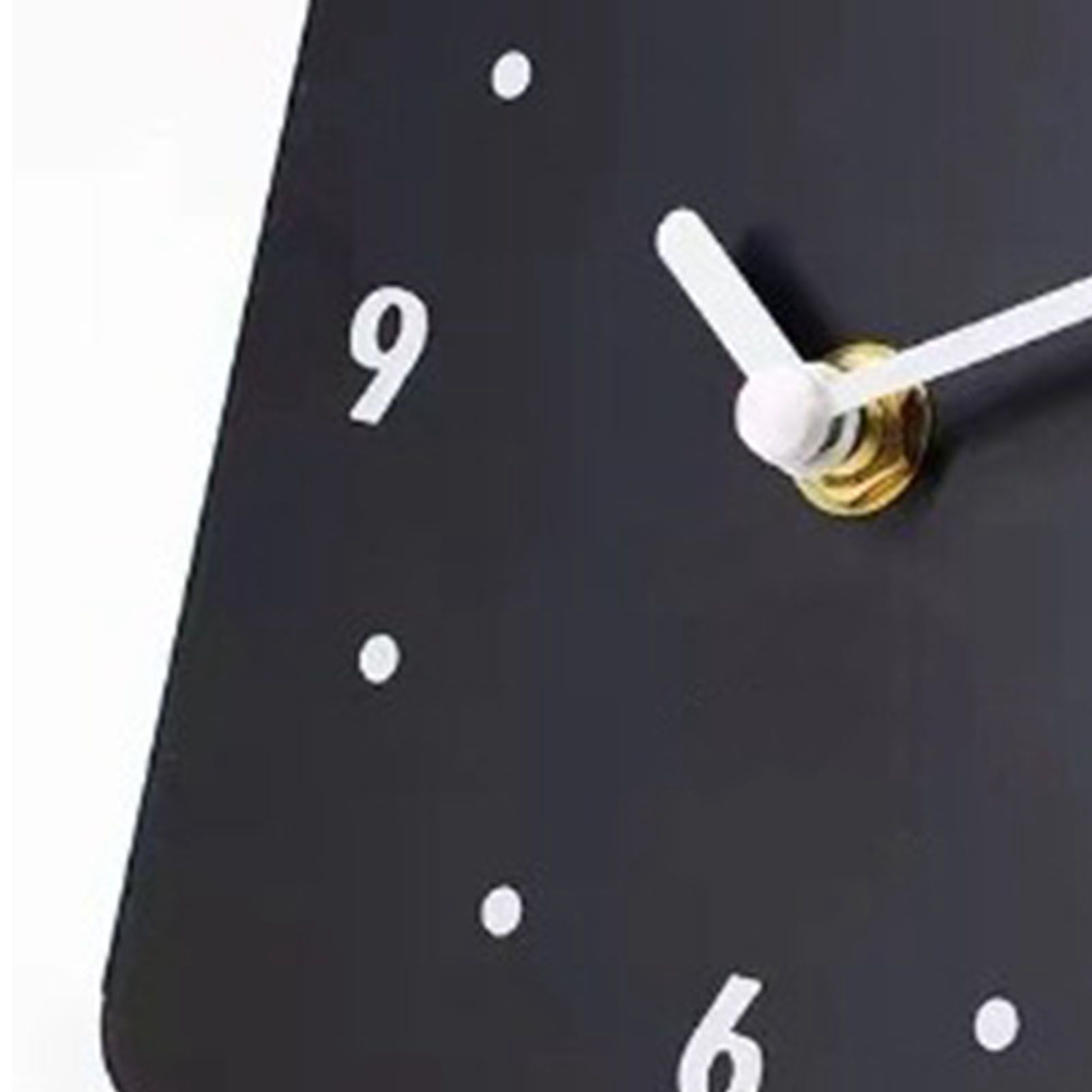 Desktop Clock Simple Modern Quiet Movement Metal Desk Clock Ornament for view 7