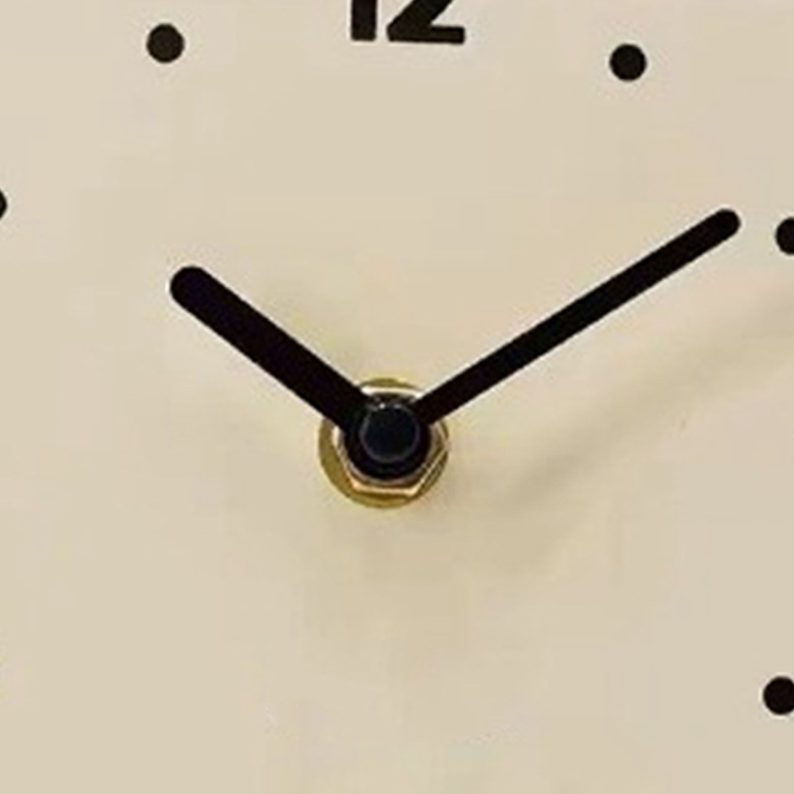 Desktop Clock Simple Modern Quiet Movement Metal Desk Clock Ornament for view 5